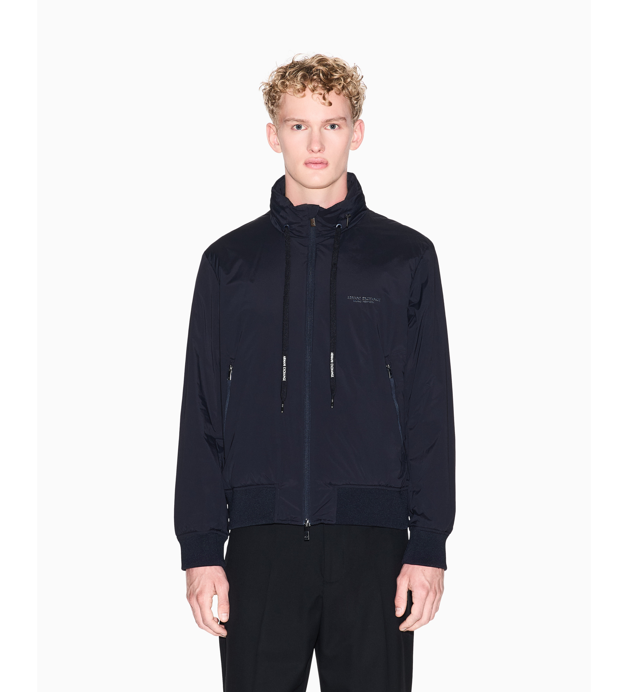 A|X Armani Exchange für Herren. XM001583AF19196UB101 Windbreaker Jacke navy (XL), Lässig, Polyamid, Draußen, Marine
