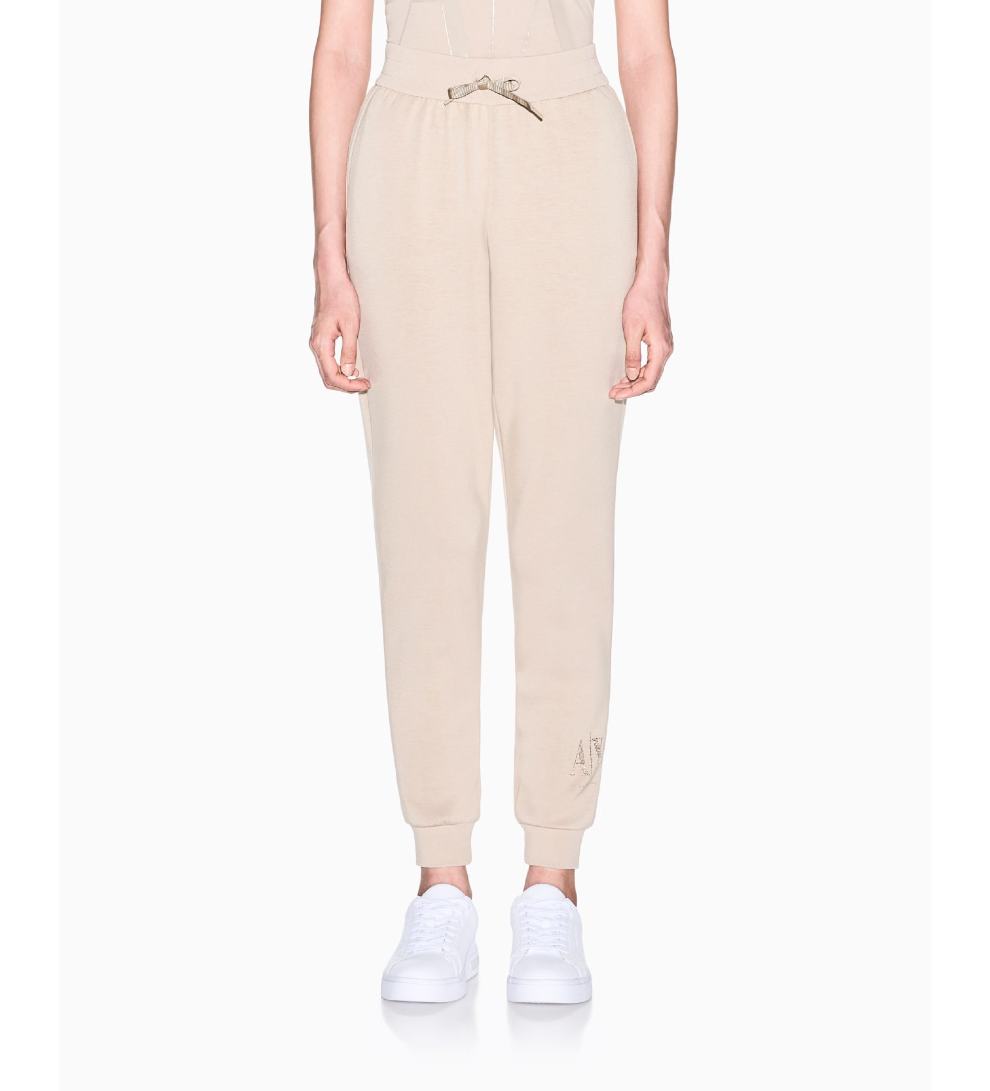 A|X Armani Exchange für Damen. XW000828AF13397U6223 Jogginghose beige (XL), Lässig, Polyester