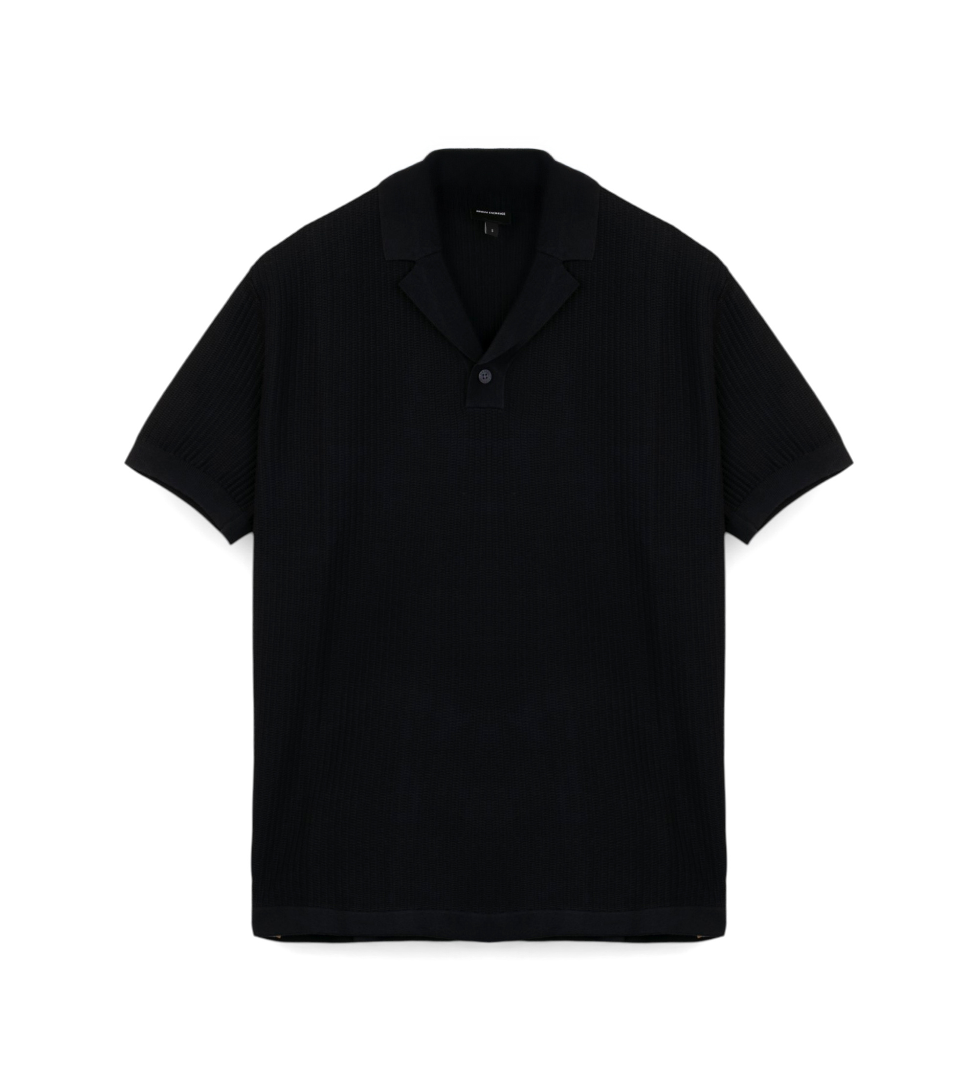 A|X Armani Exchange für Herren. XM002165AF20139UB101 Zeitgemäßes marineblaues Poloshirt (M), Lässig, Baumwolle, Kurzarm