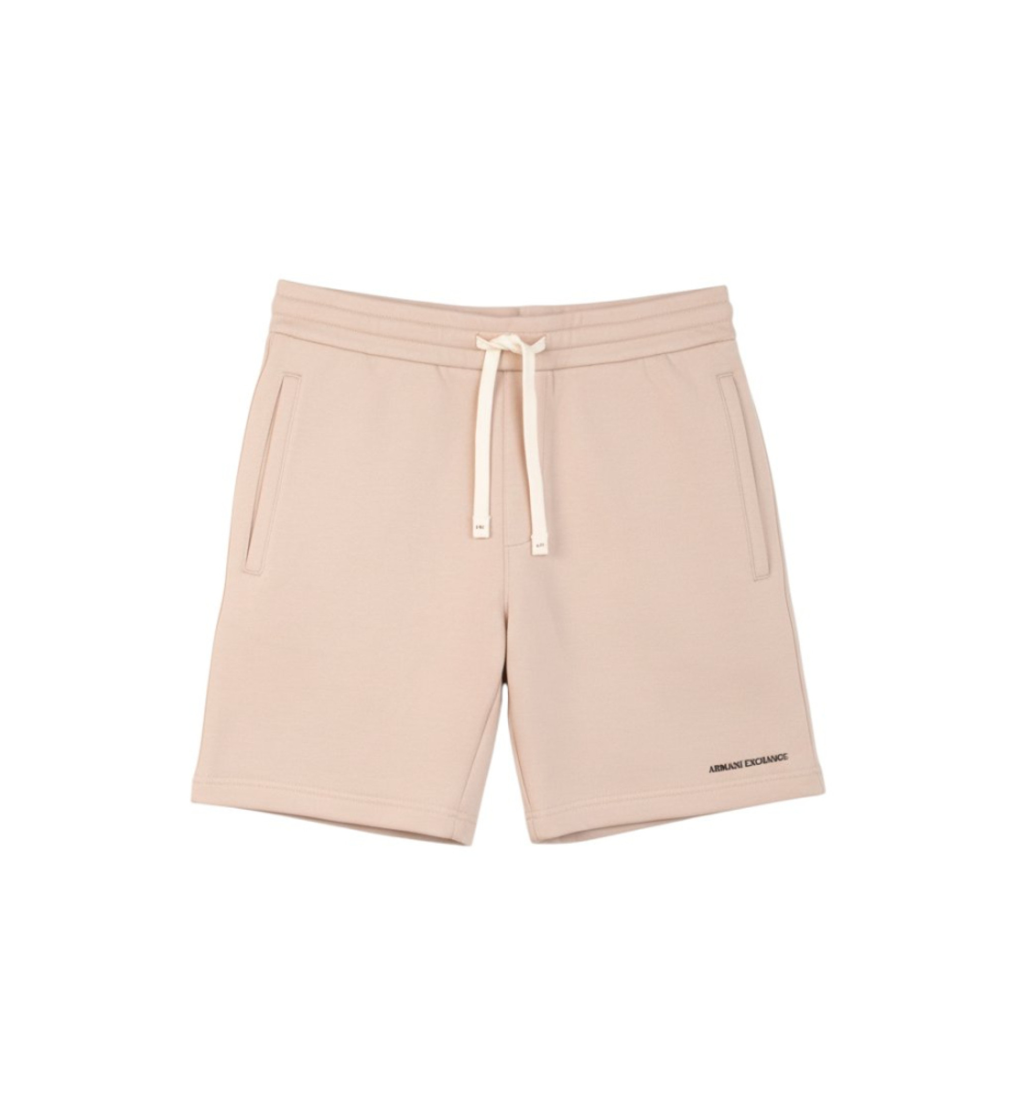 A|X Armani Exchange für Herren. XM002380AF20169U1148 Beigefarbene Logo-Shorts (L), Lässig, Baumwolle