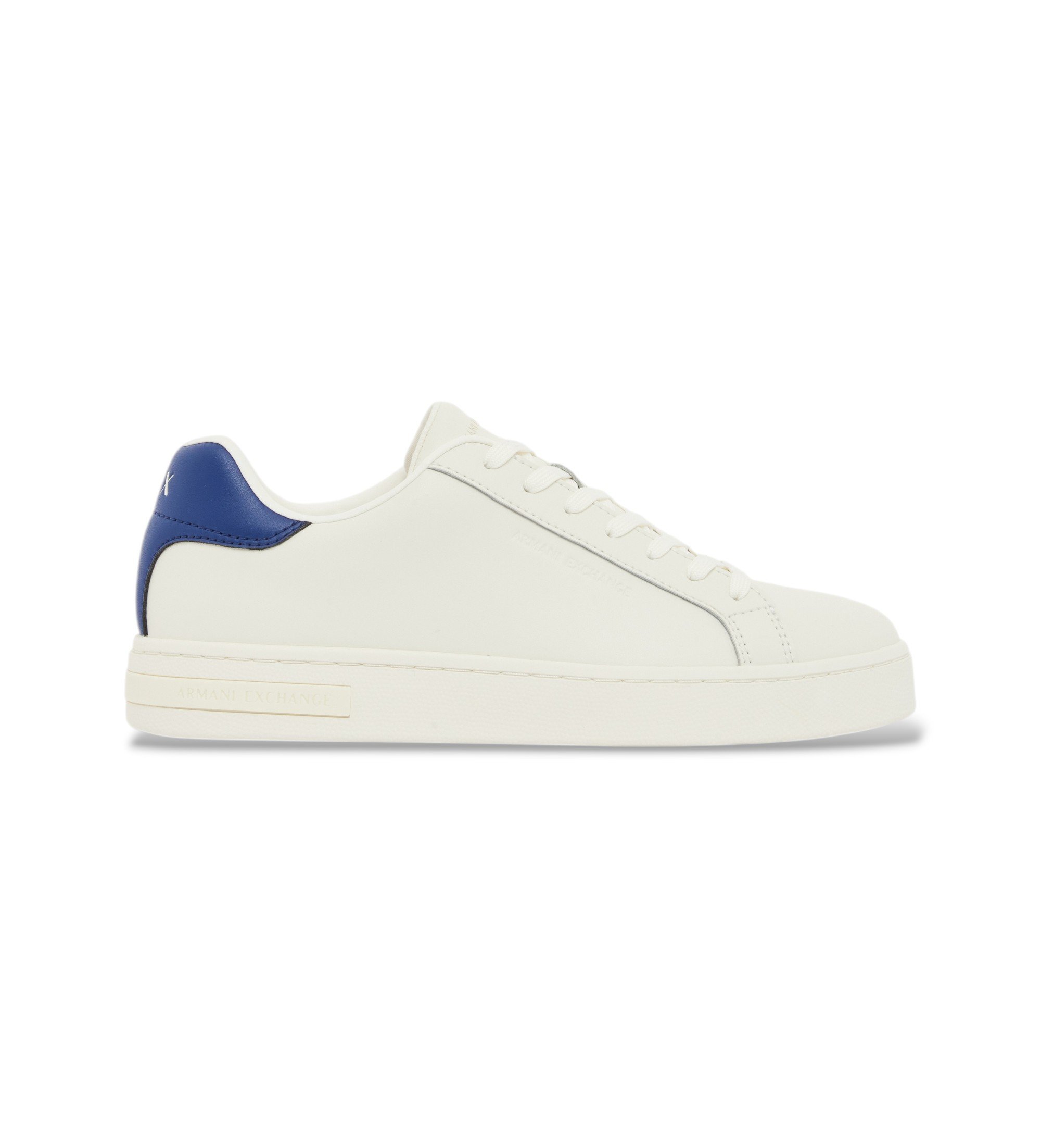 A|X Armani Exchange für Herren. XM000141AF11912M0338 Turnschuhe Urban weiß (37), Leder, Wohnung, Schnürsenkel, Lässig