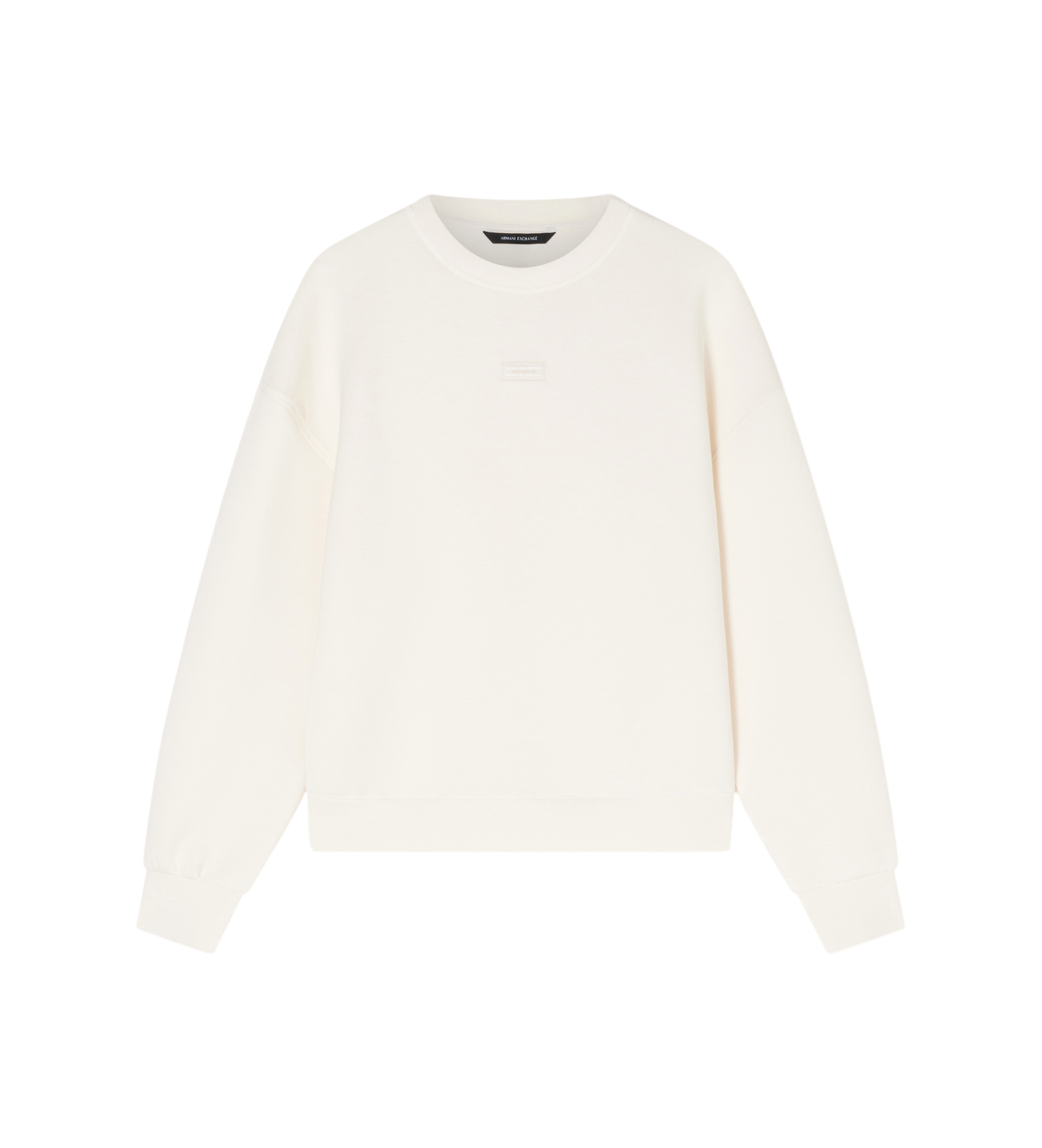A|X Armani Exchange für Damen. XW002041AF21290U1003 Sweatshirt Scuba beige (XS), Lässig, Viskose