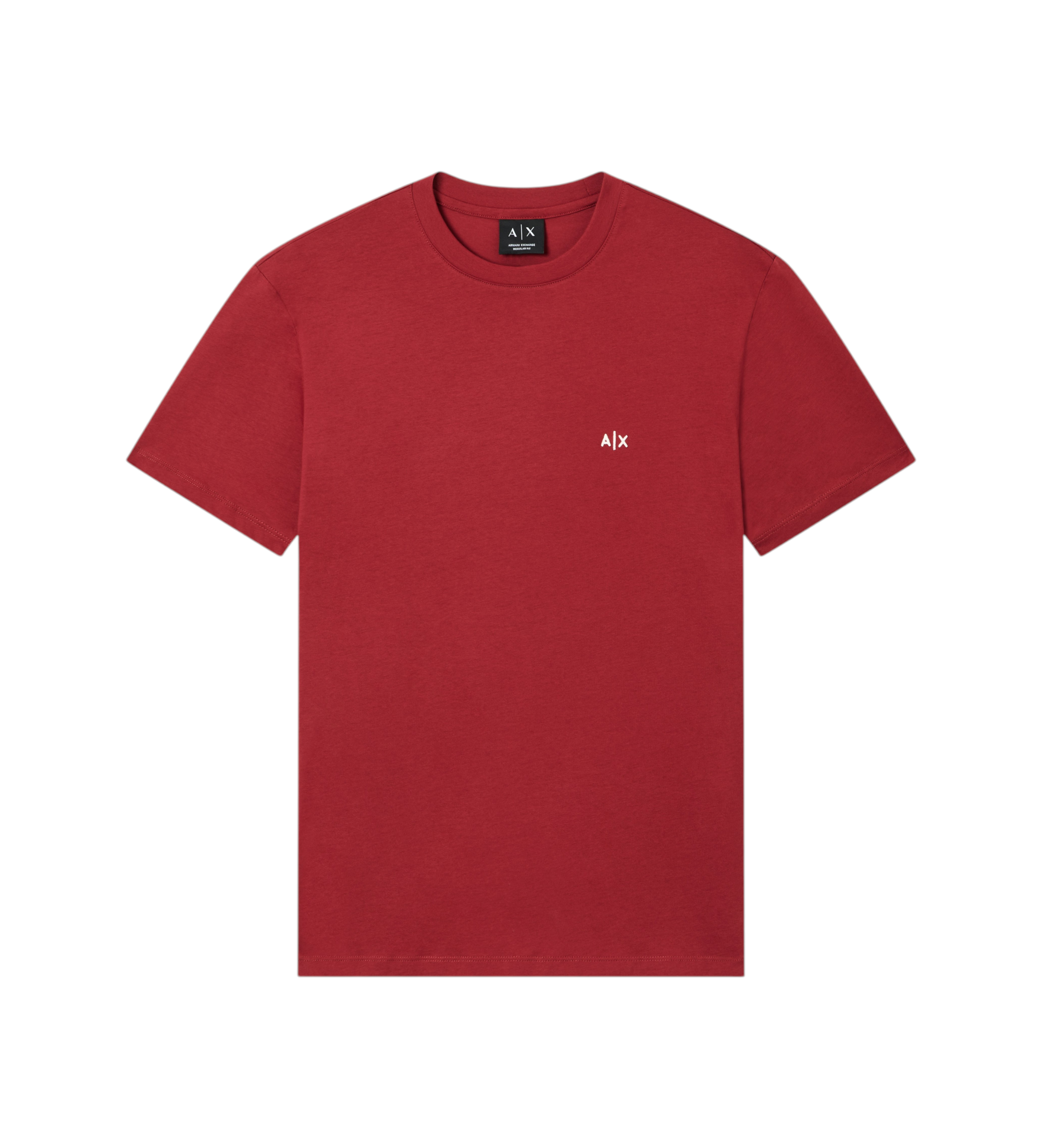 A|X Armani Exchange für Herren. XM001568AF10358U5101 Basic-T-Shirt rot (XL), Lässig, Baumwolle, Kurzarm