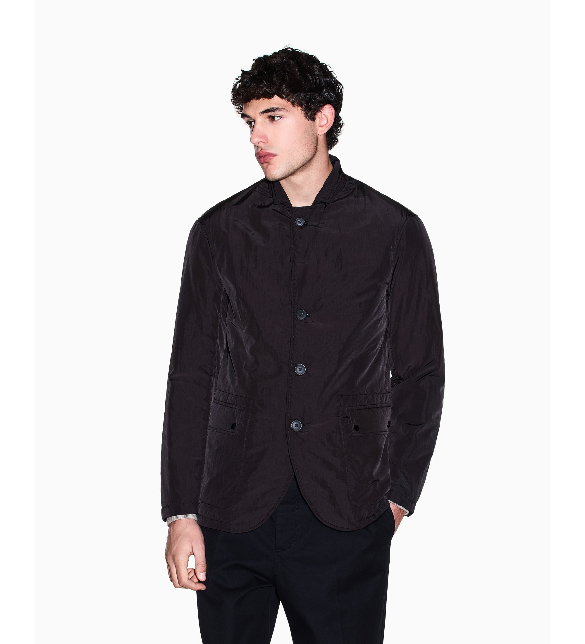 A|X Armani Exchange für Herren. XM002193AF20504UC001 Lisa Blazer schwarz (42), Lässig, Polyamid