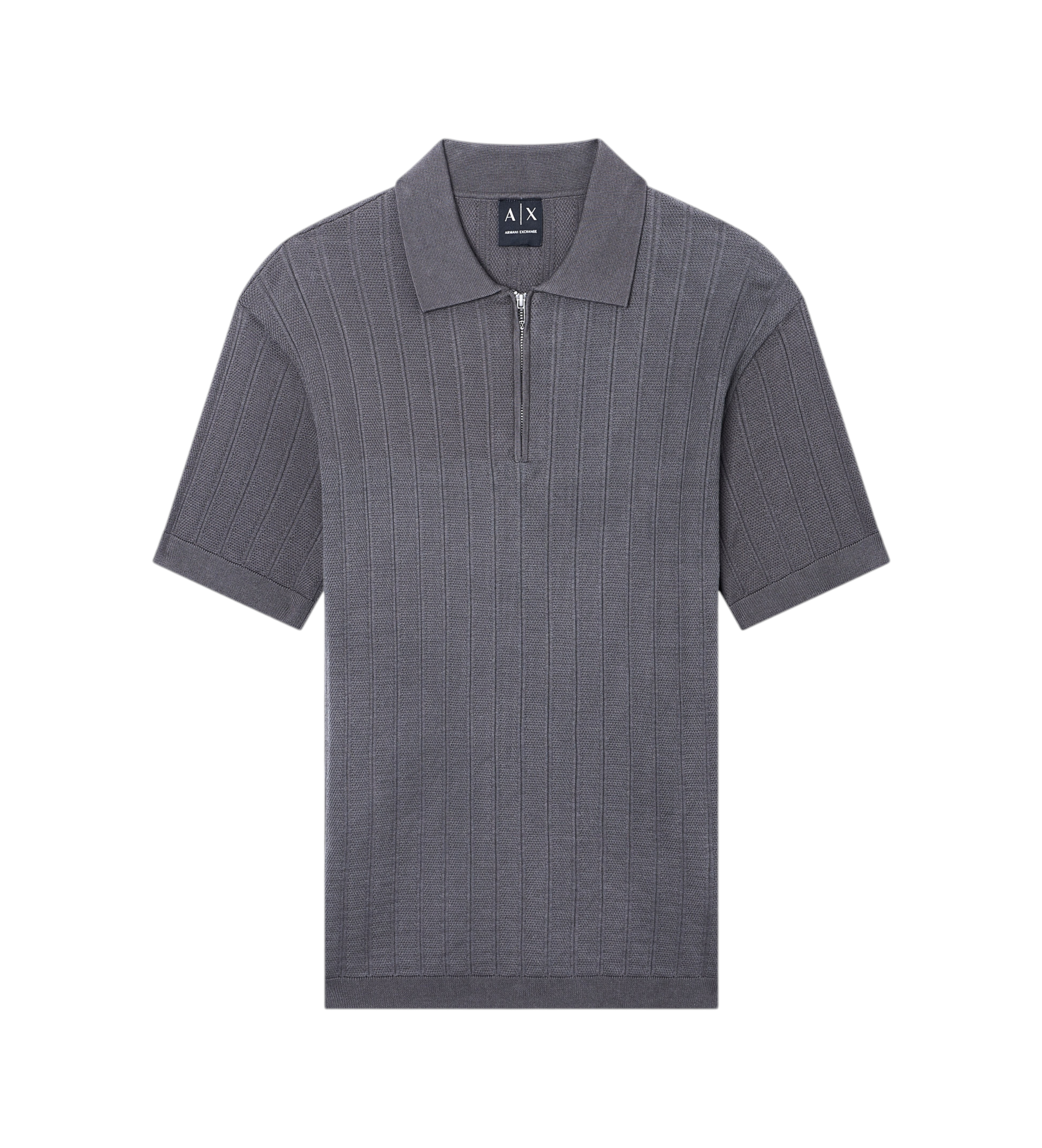 A|X Armani Exchange für Herren. XM002438AF22249U8144 Polo Classic grau (XXL), Lässig, Baumwolle, Kurzarm