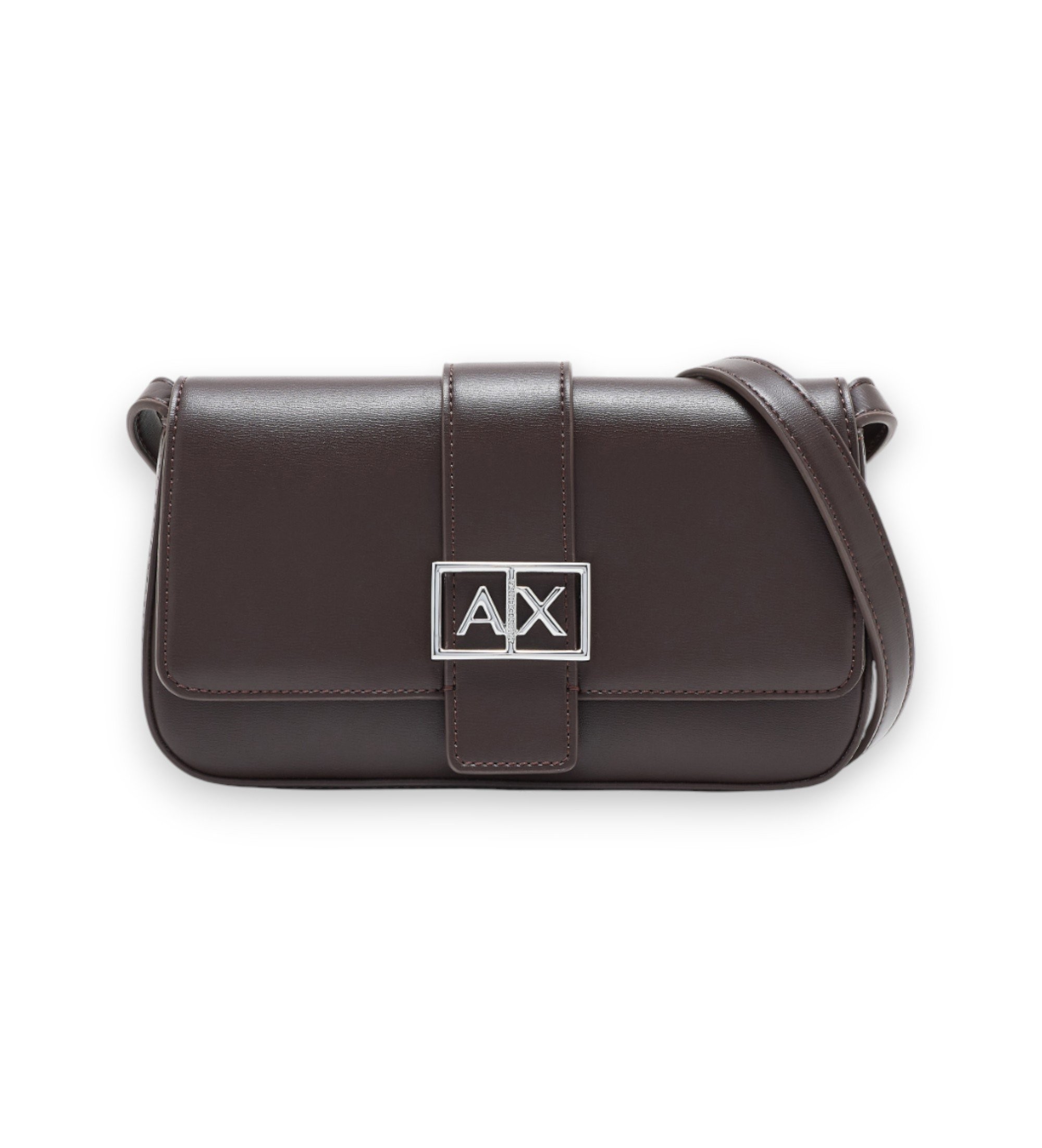 A|X Armani Exchange für Damen. XW002567AF12039U6018 Braune Kompakttasche (OSFA), Lässig, Polyester, Taupe