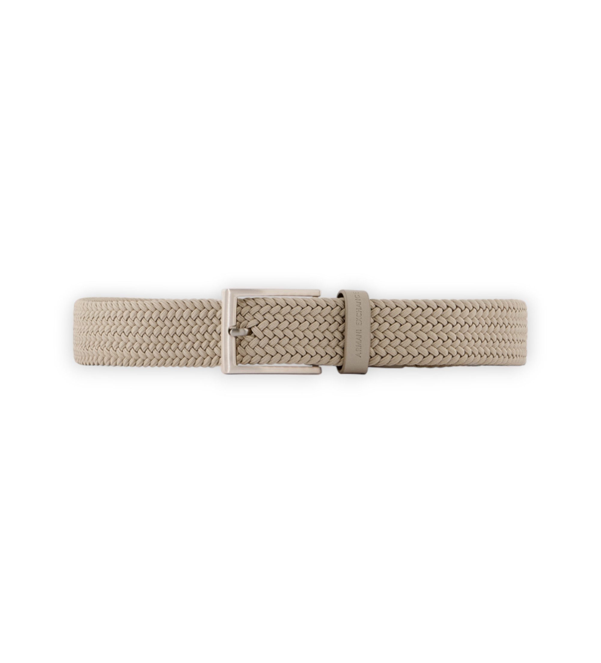 A|X Armani Exchange für Herren. 9513693R863U1148 Teller Gürtel beige (80 cm), Lässig, Synthetisch