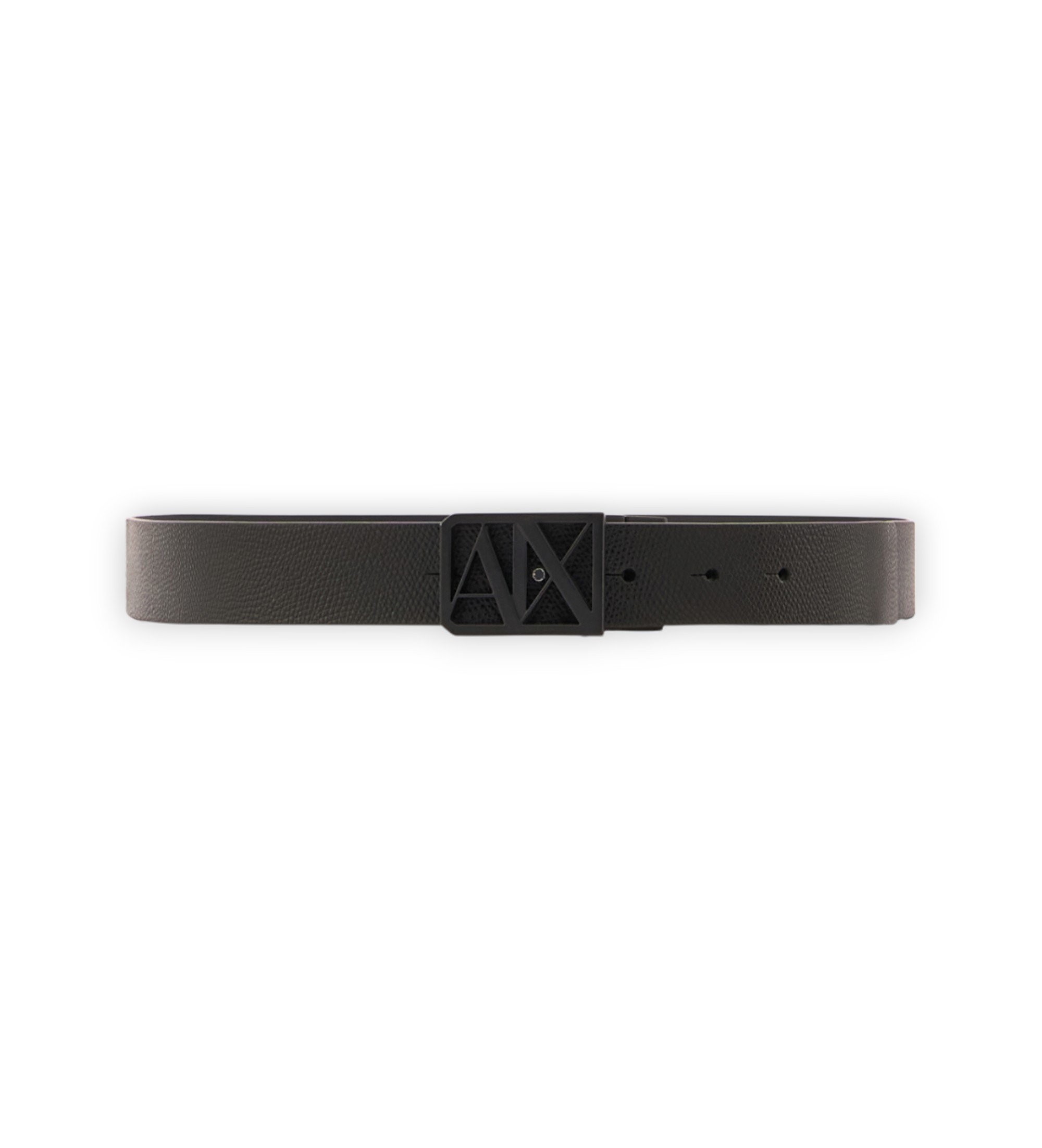 A|X Armani Exchange für Herren. XM002659AF22849MC038 Wendegürtel mit schwarzem Logo (OSFA), Lässig, Leder