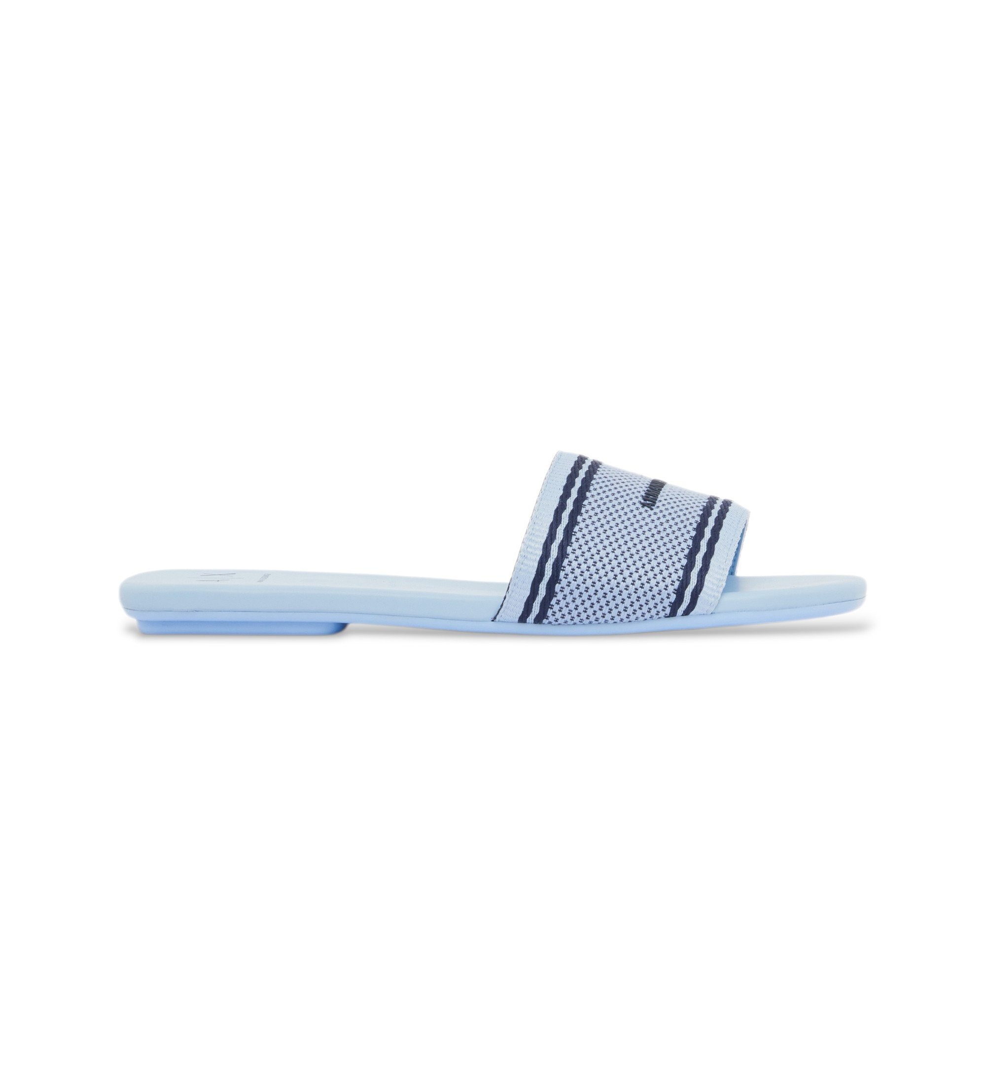 A|X Armani Exchange für Damen. XW002569AF22793MB601 Sandalen Renew blau (36.5), Wohnung, Keine, Lässig