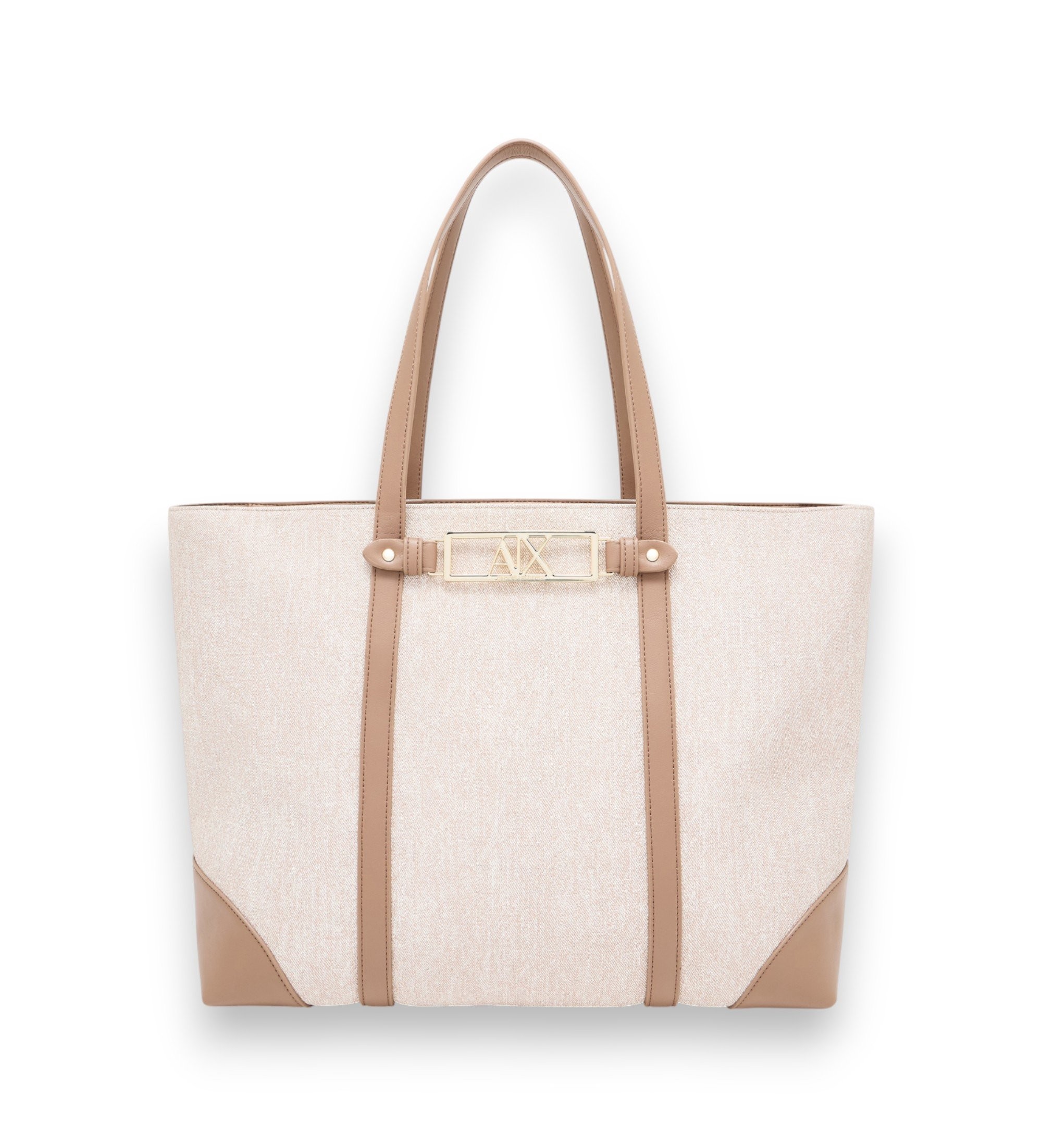 A|X Armani Exchange für Damen. XW002608AF22685M1211 Equilibrio beige Handtasche (OSFA), Lässig, Polyester