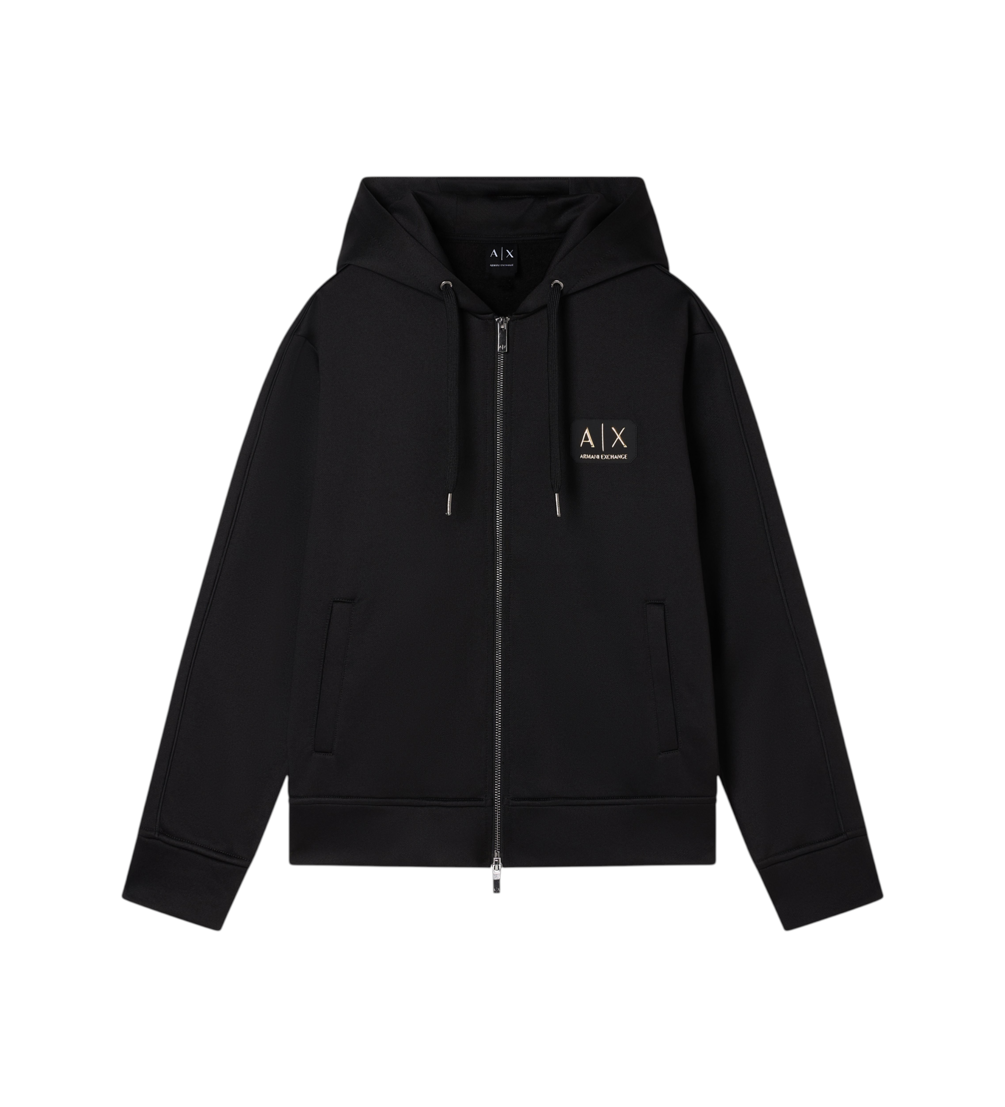 A|X Armani Exchangevoor mannen. XM001770AF19936UC001 Zwart sweatshirt met capuchon (M), Casual, Synthetisch