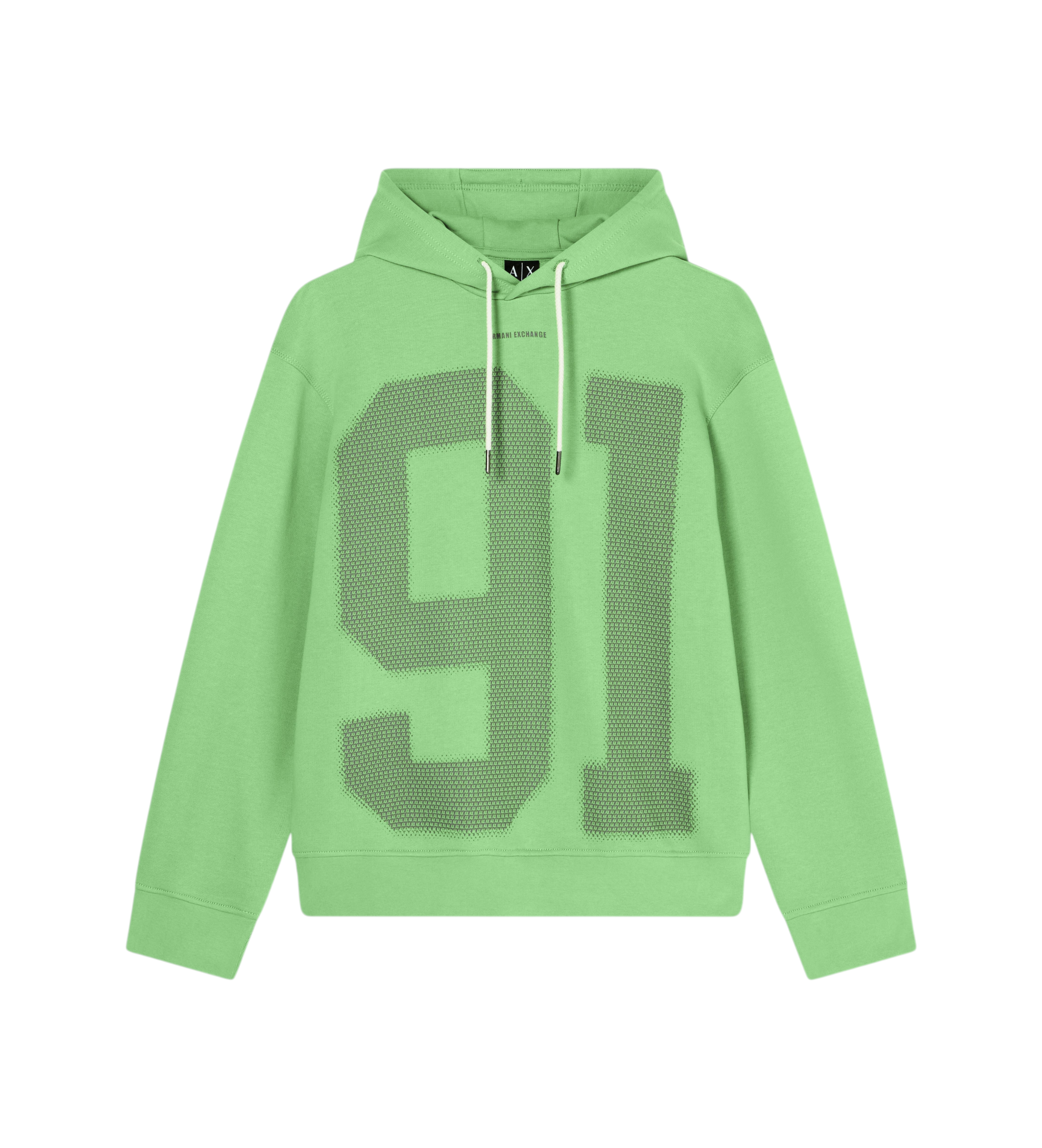 A|X Armani Exchange für Herren. XM002391AF20169U7154 Sweatshirt 91 grün (M), Lässig, Baumwolle, Kurzarm
