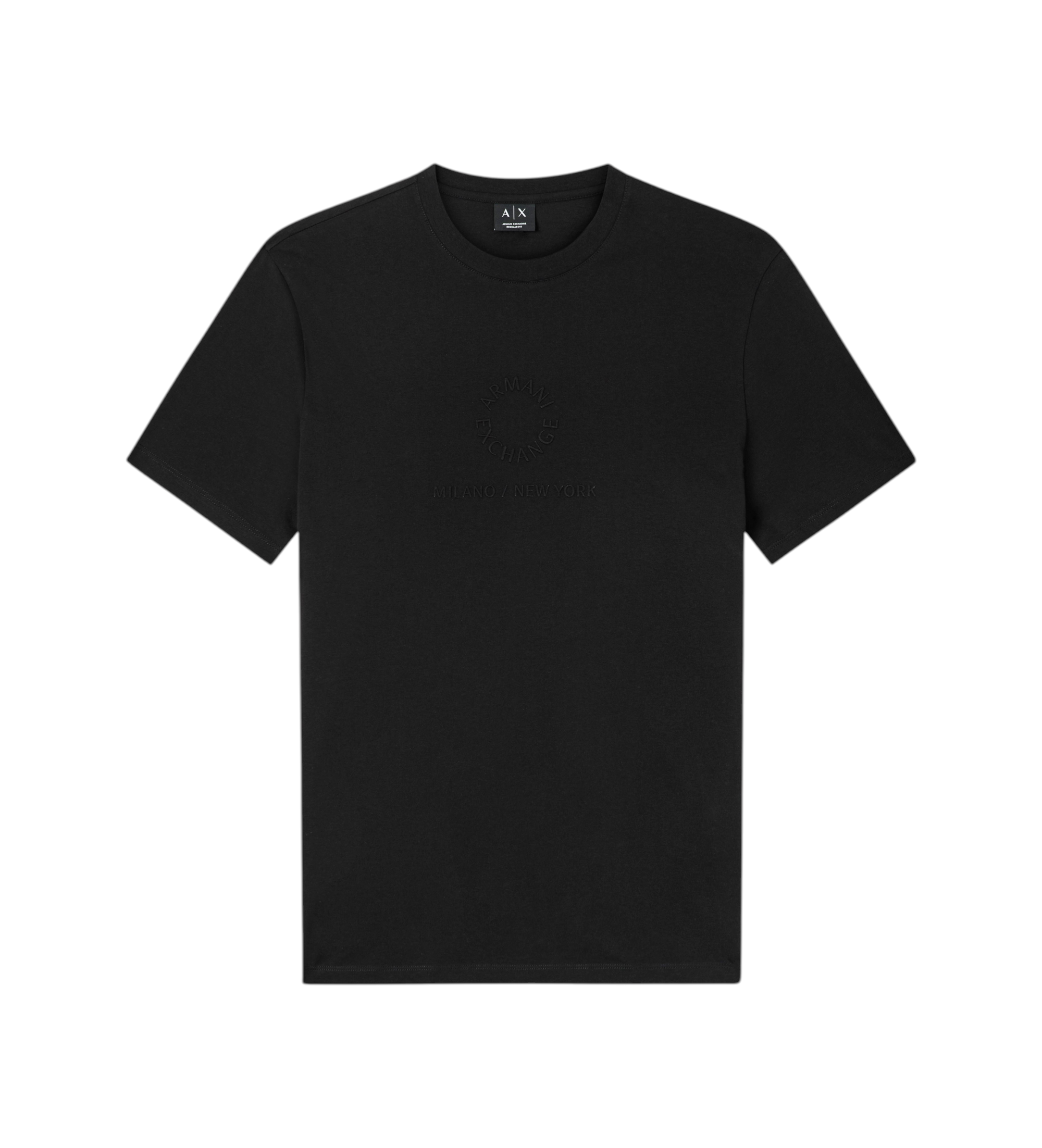 A|X Armani Exchange für Herren. XM002450AF10356UC001 Regular T-shirt schwarz (M), Lässig, Baumwolle, Kurzarm