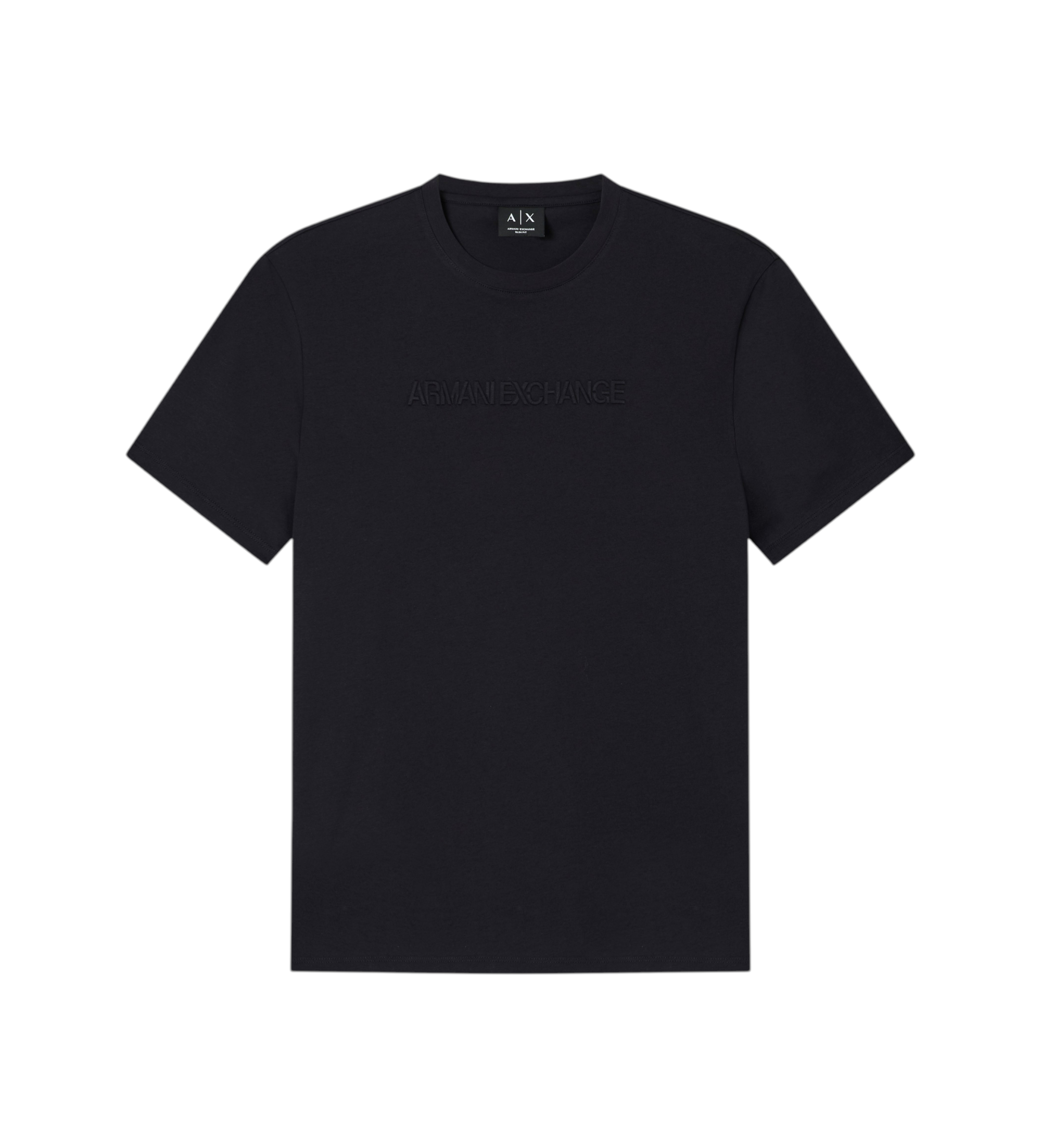 A|X Armani Exchange für Herren. XM002467AF10356UB101 Schmal geschnittenes T-Shirt navy (M), Lässig, Baumwolle, Kurzarm, Marine