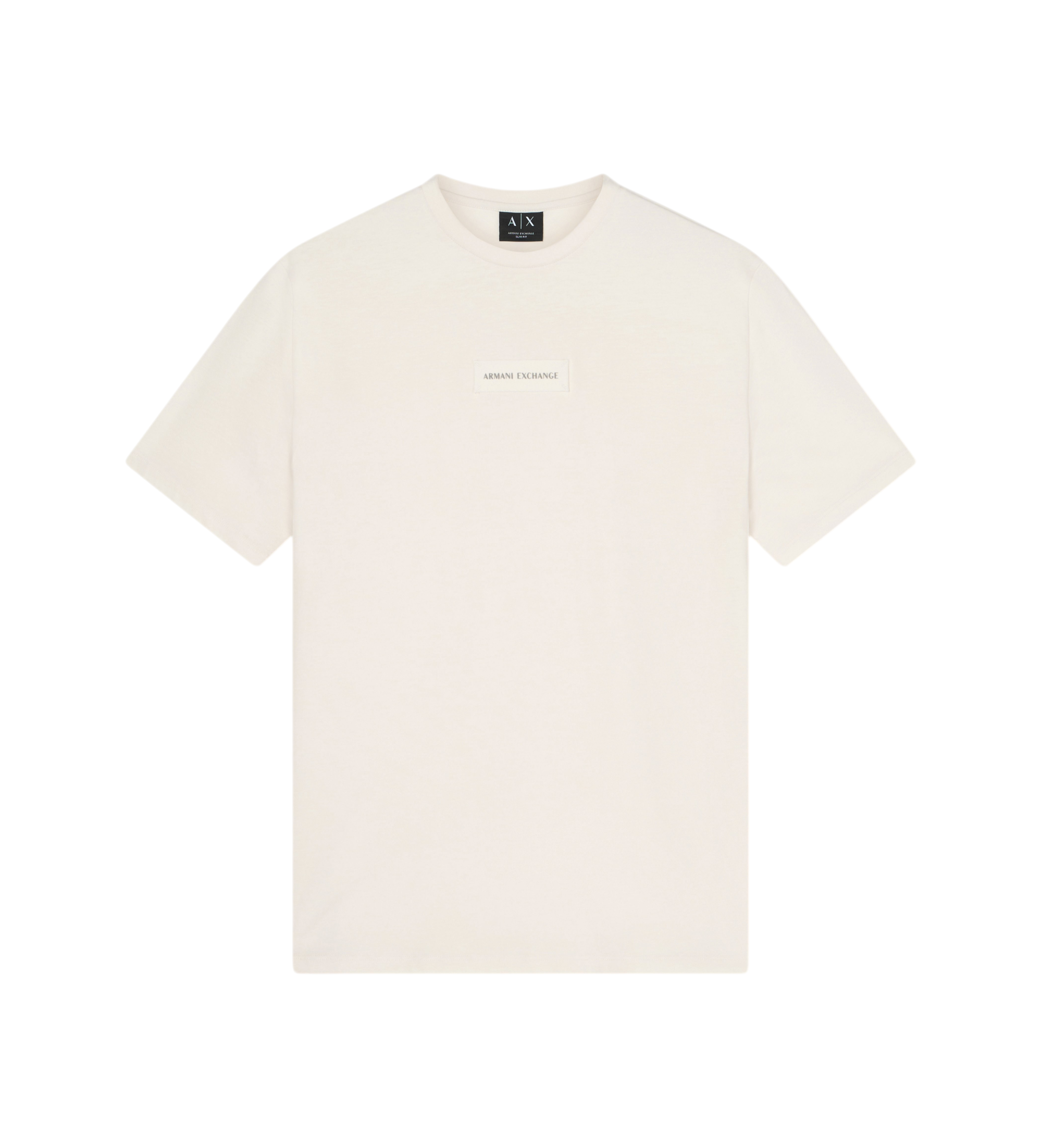 A|X Armani Exchange für Herren. XM002471AF10356U1074 Premium-T-Shirt in Creme (M), Weiß, Lässig, Baumwolle, Kurzarm