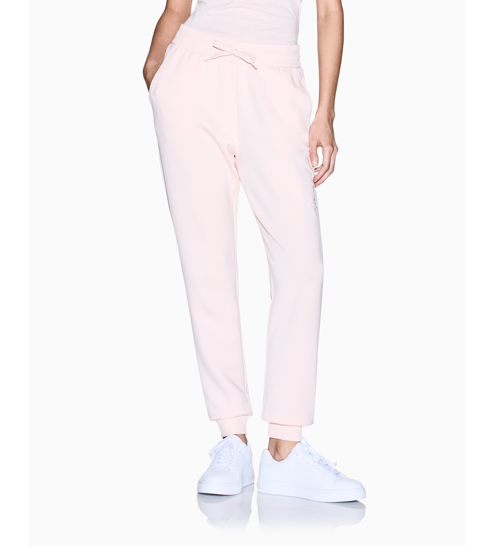 A|X Armani Exchange für Damen. XW000837AF13397U4104 Rosa Jogginghose (M), Lässig, Sportlich, Sportbekleidung, Multisport, Viskose