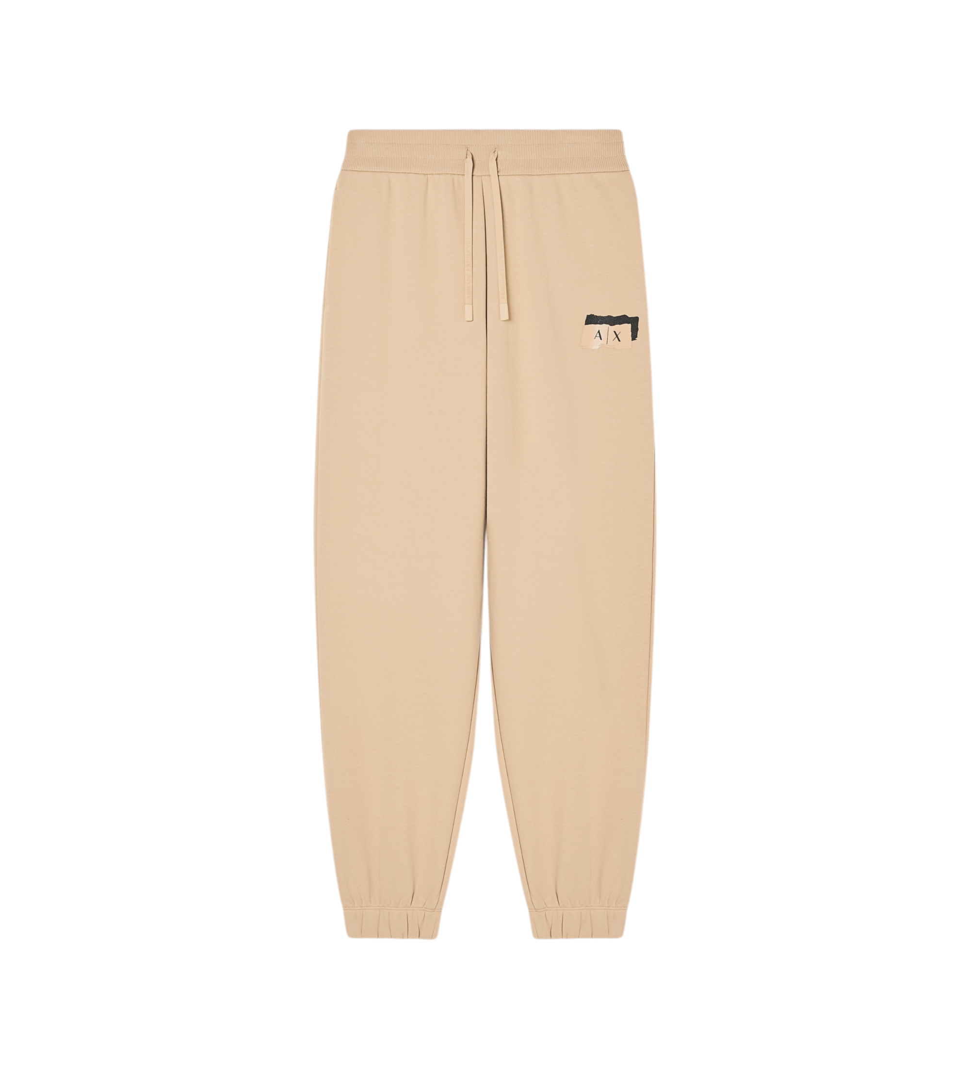 A|X Armani Exchange für Damen. XW001802AF24312U6149 Desert Breeze Jogger beige (M), Lässig, Sportlich, Baumwolle, Sportbekleidung, Multispor