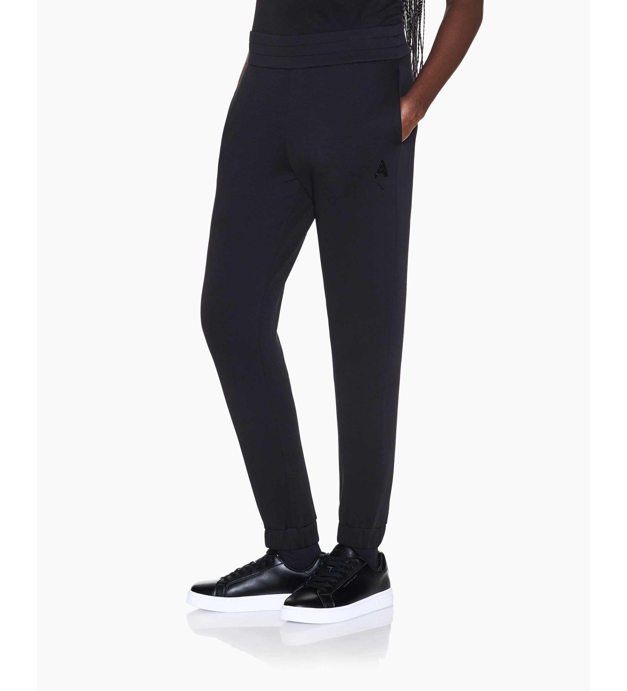 A|X Armani Exchange für Damen. XW002210AF21298UC001 Jogginghose schwarz (M), Lässig, Baumwolle