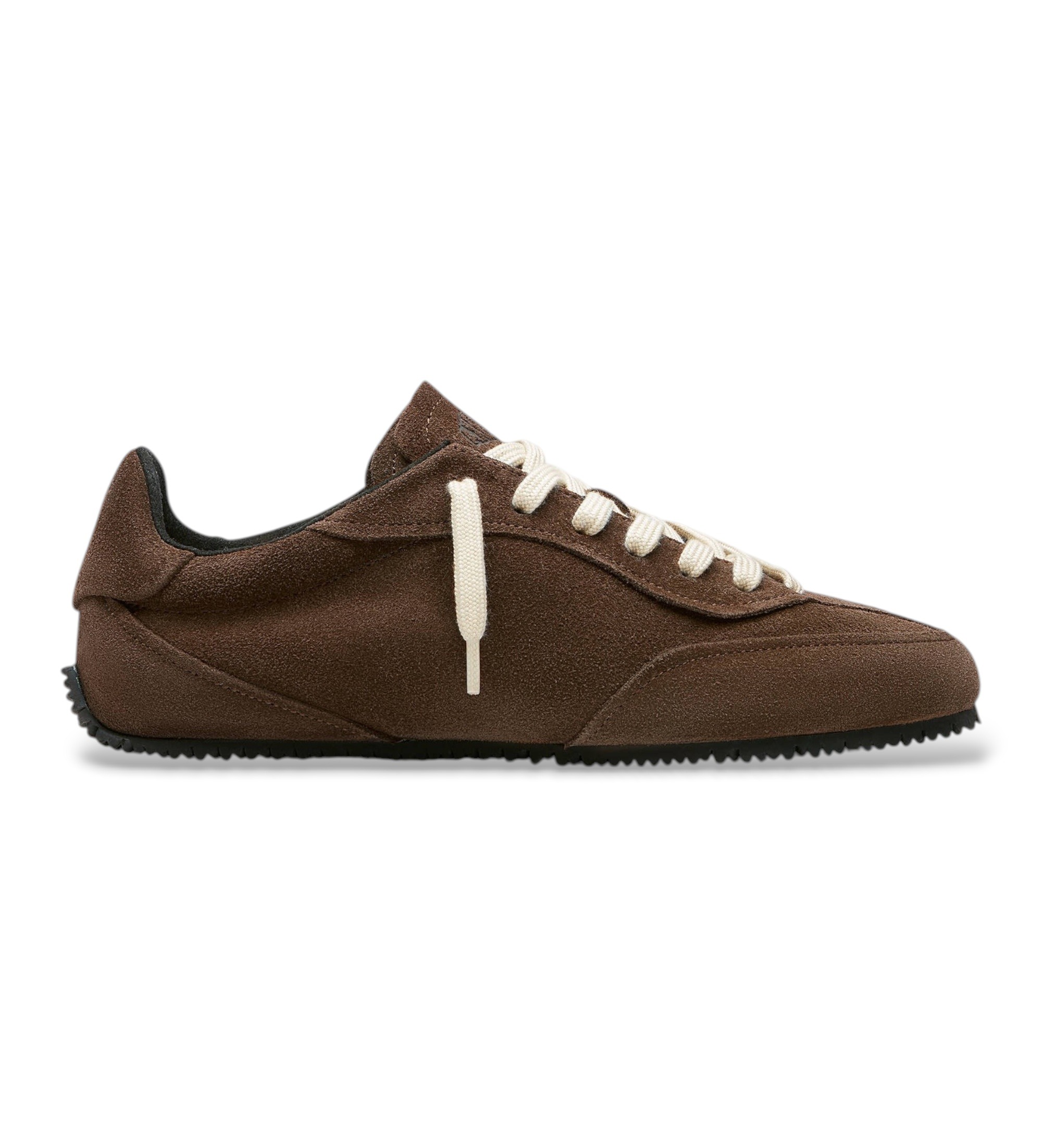 Axel Arigatovoor vrouwen. F3684002 Daze Runner suède sneakers bruin (37), Plat, Veters, Casual