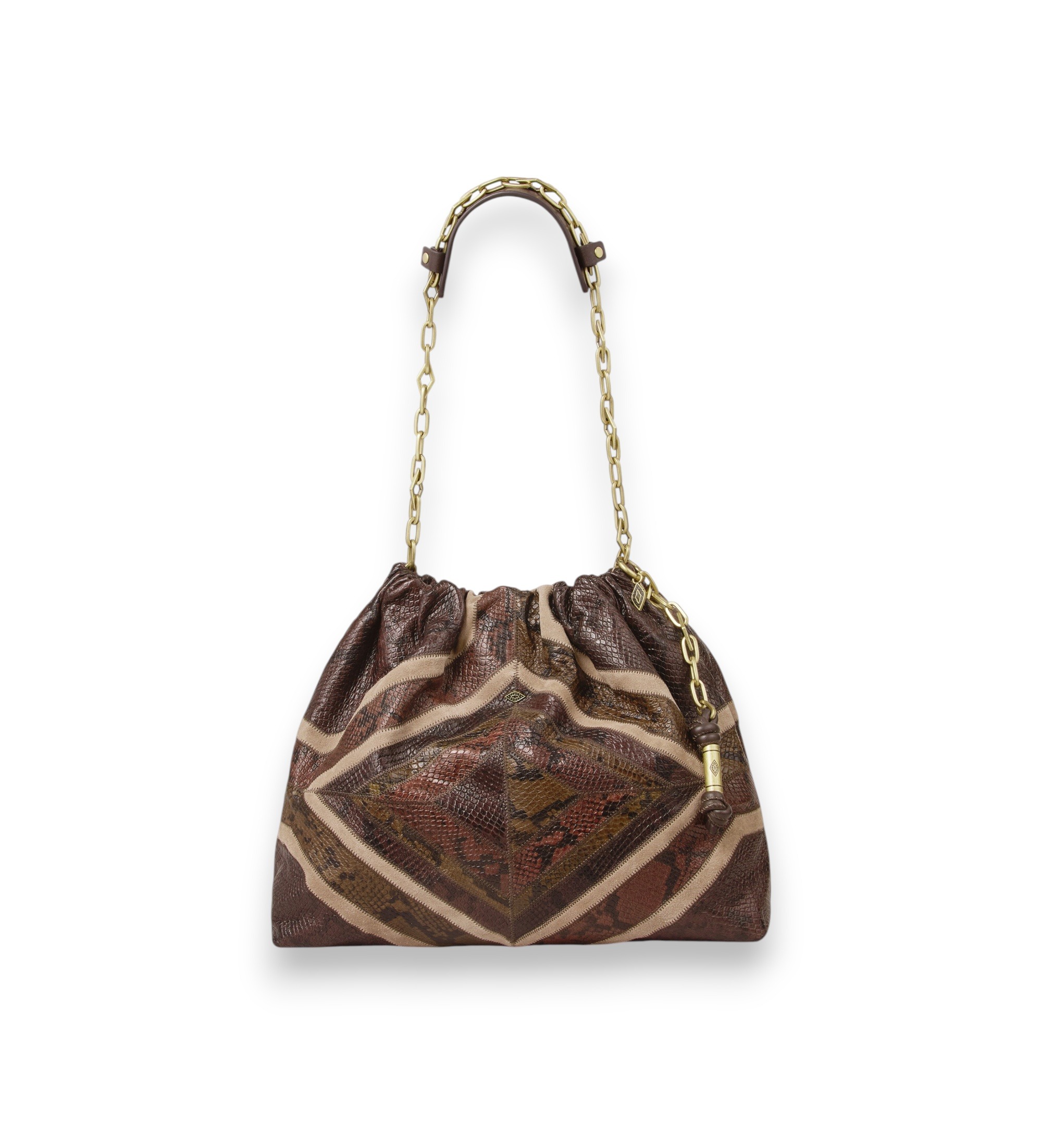 BA&SH für Damen. 2H26CFME Braune June Tote-Tasche aus Leder (OSFA), Lässig, Mittel