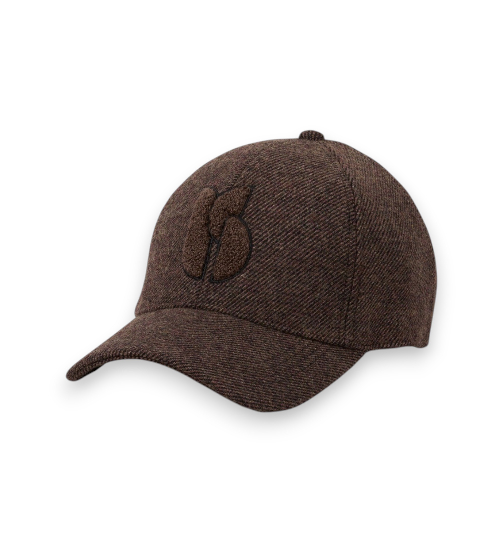 BA&SH für Damen. 2H25NHUG Braune Hugo Cap mit Stickerei (OSFA), Lässig, Polyester