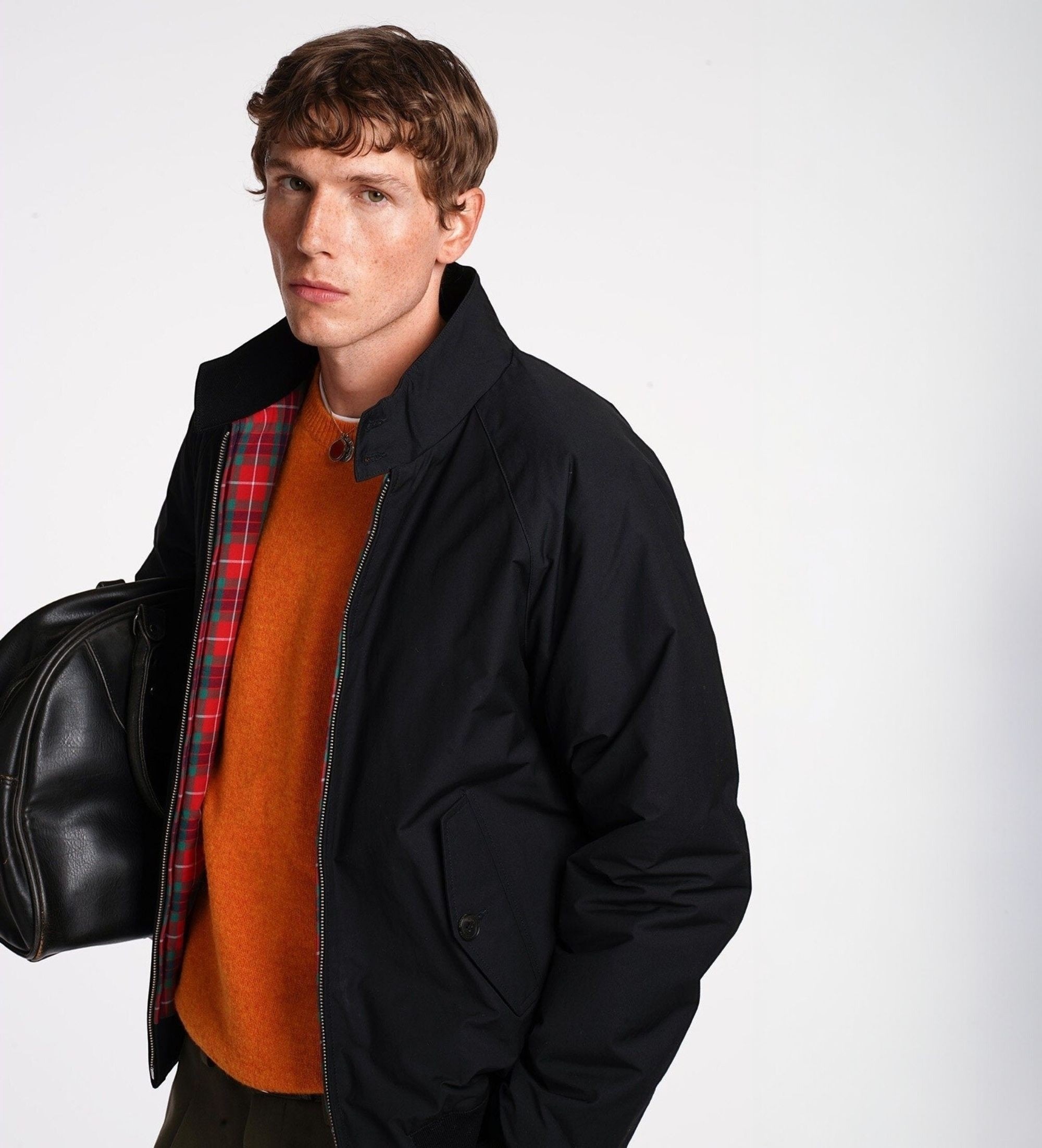 Baracuta für Herren. BRCPS1219UT3124 G9 Thermal Jacke schwarz (42), Lässig, Polyester