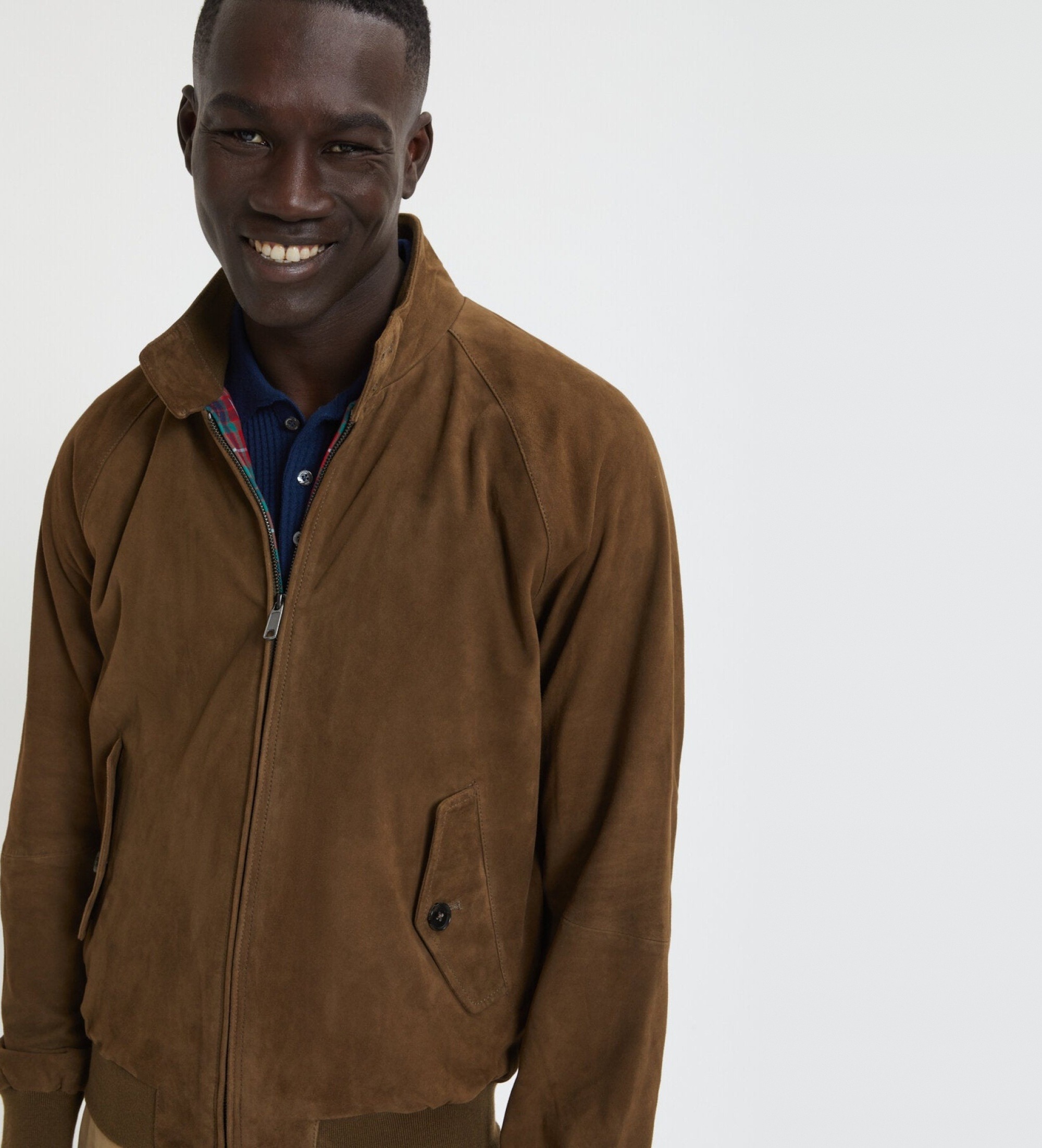 Baracuta für Herren. BRCPS0939UT2623 Lederjacke G9 dunkelbraun (44), Lässig