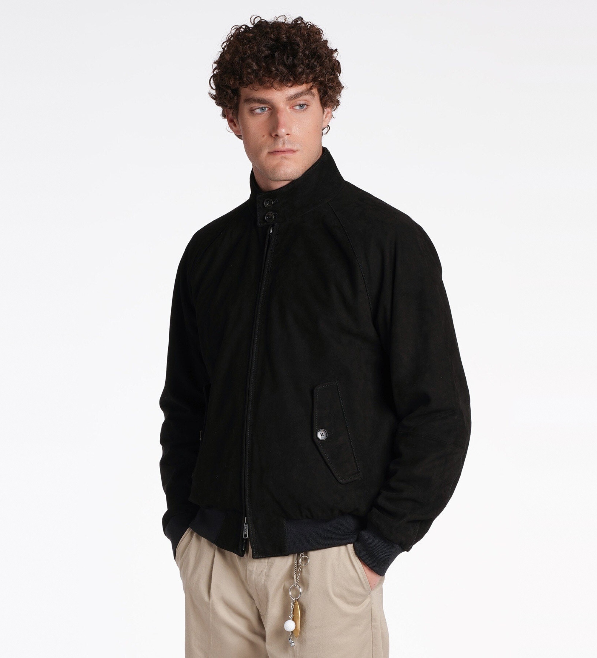 Baracutavoor mannen. BRCPS0939UT2623 Zwarte G9-jas (L), Casual, Katoen