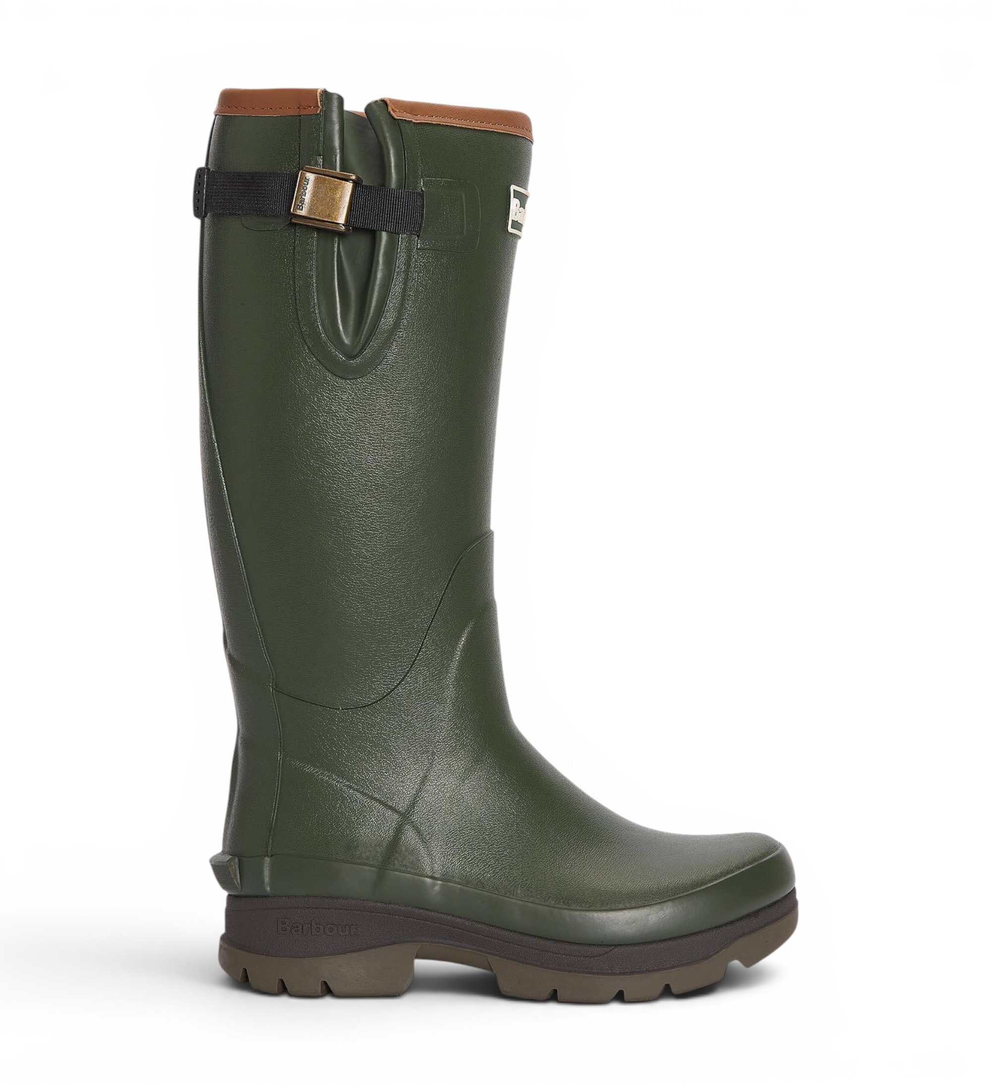 Barbour für Damen. LRF0063 Gummistiefel Tempest grün (39), Wohnung, Keine, Schnalle, Lässig, Draußen