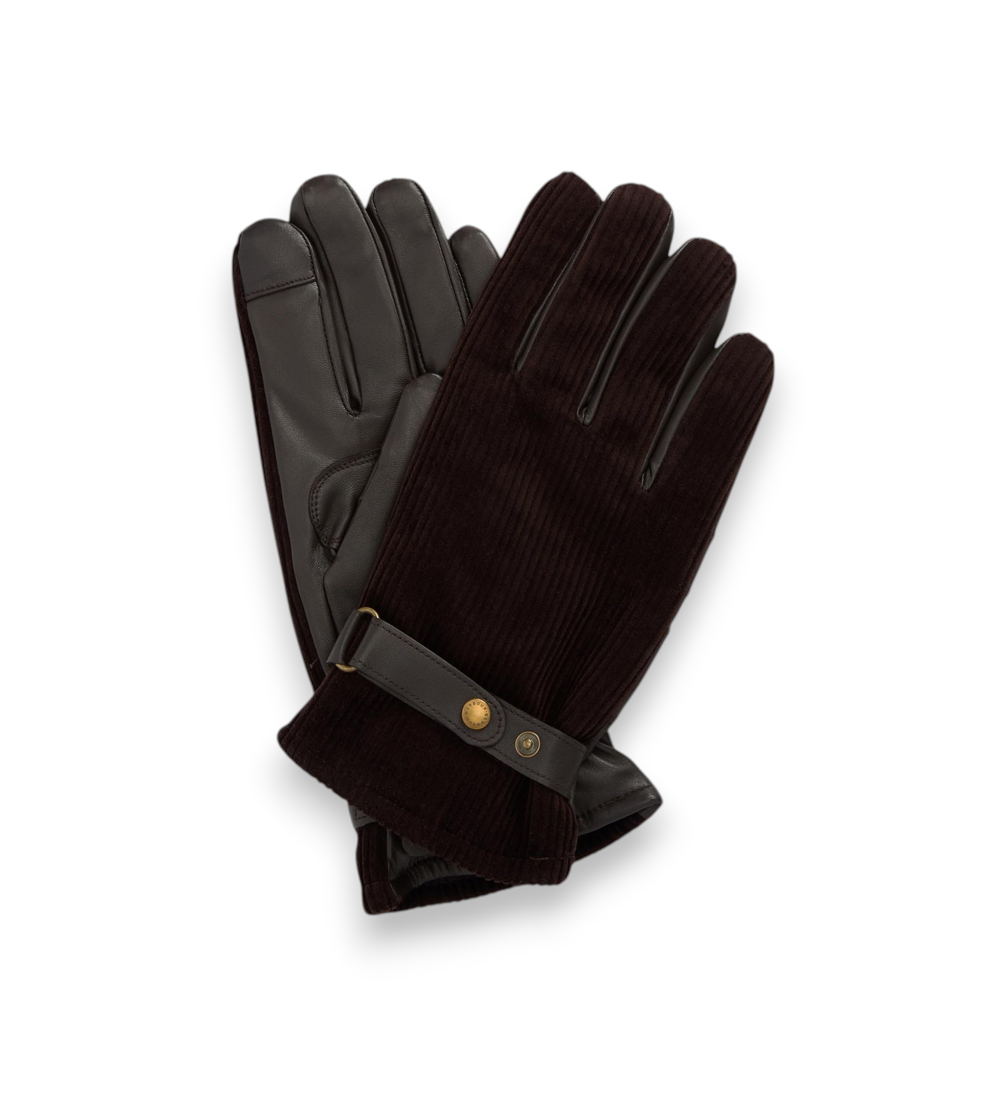 Barbour für Herren. MGL0137 Nelson Lederhandschuhe braun (S), Lässig