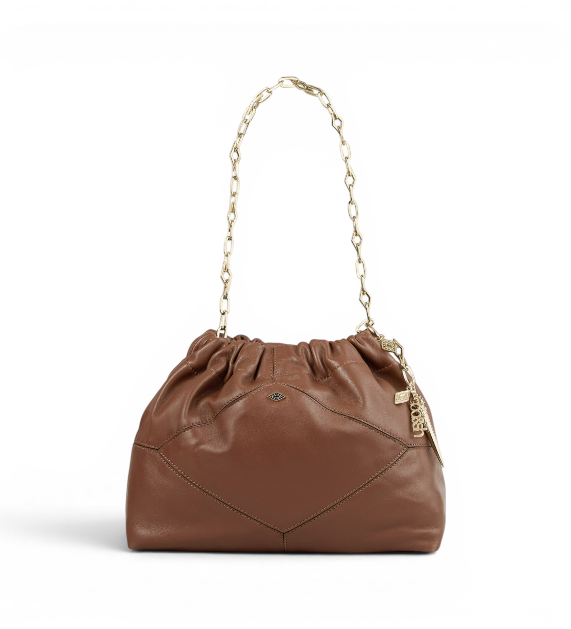 BA&SH für Damen. 2E26MJTN Kleine Ledertasche June, braun (OSFA), Lässig