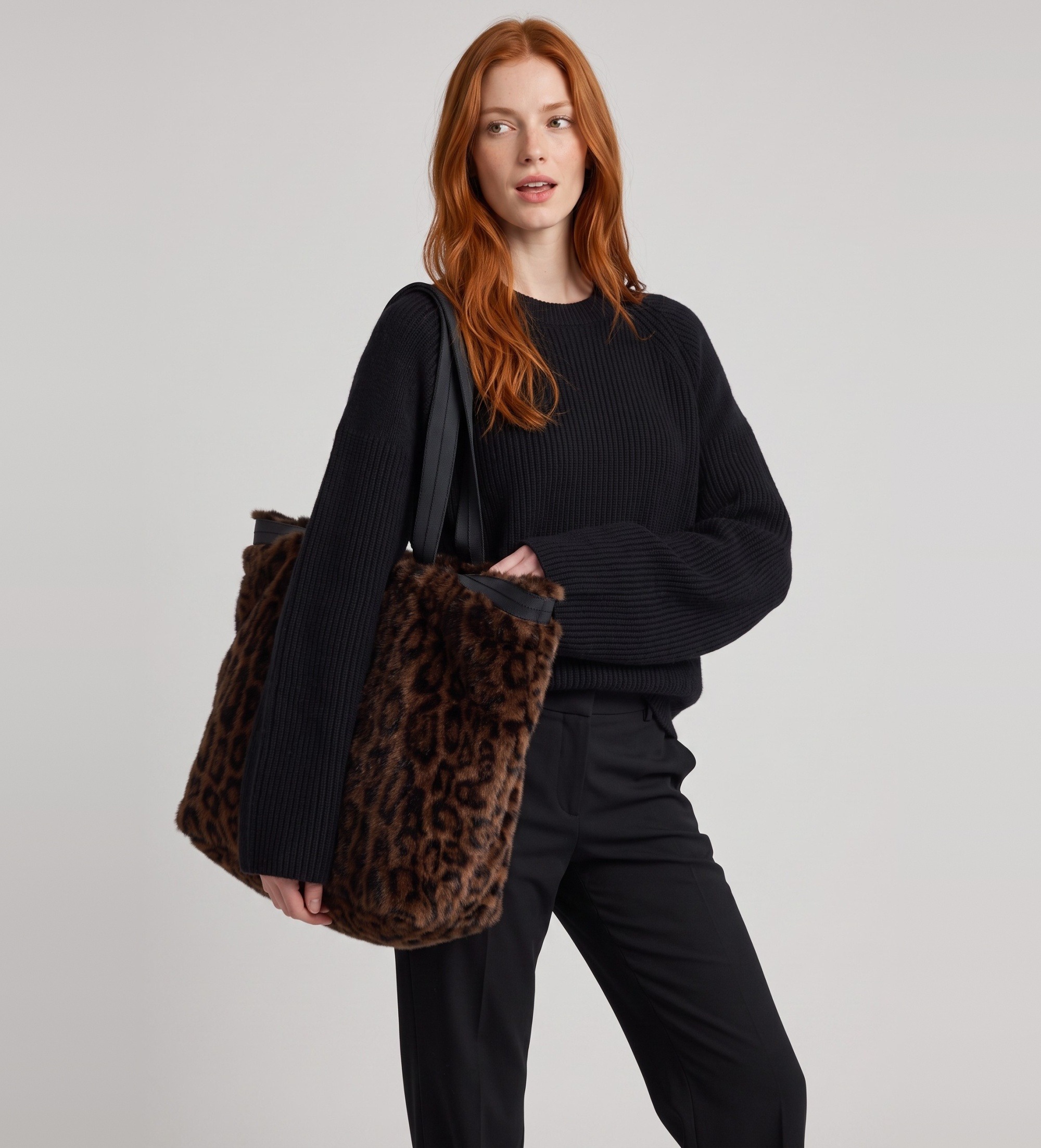 Bellerose für Damen. BW262826 F2625 Braune Jommie Tote-Tasche (OSFA), Lässig, Tierdruck, Polyester