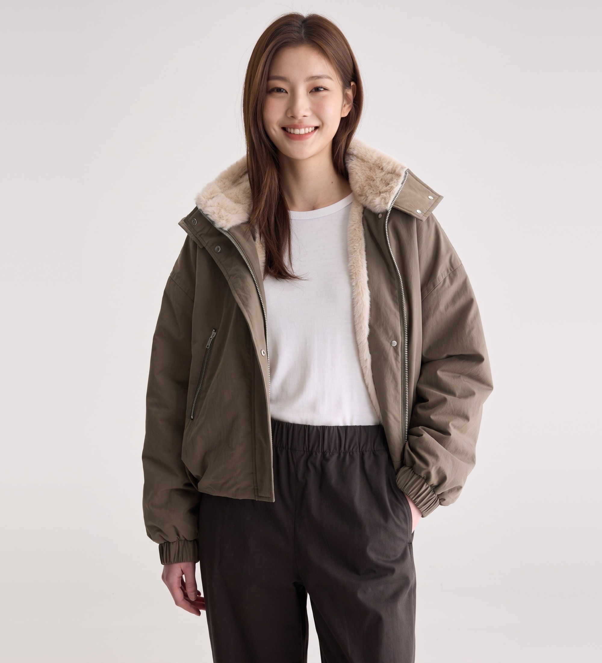 Bellerose für Damen. BW262526 P1133 Jacke Herna grau (S), Lässig, Baumwolle