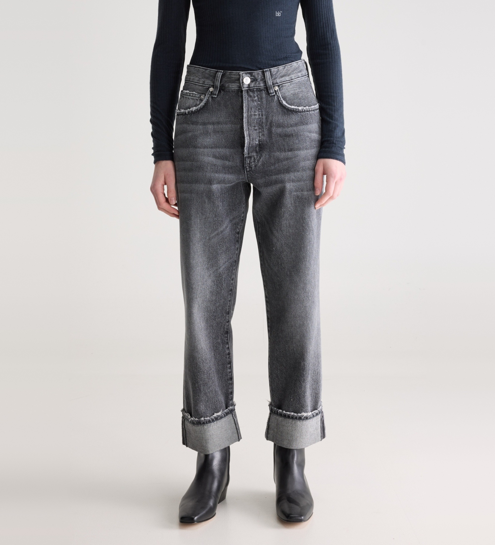 Bellerose für Damen. BW262173 D0626 Jeans Kurt62 grau (27), Lässig, Baumwolle