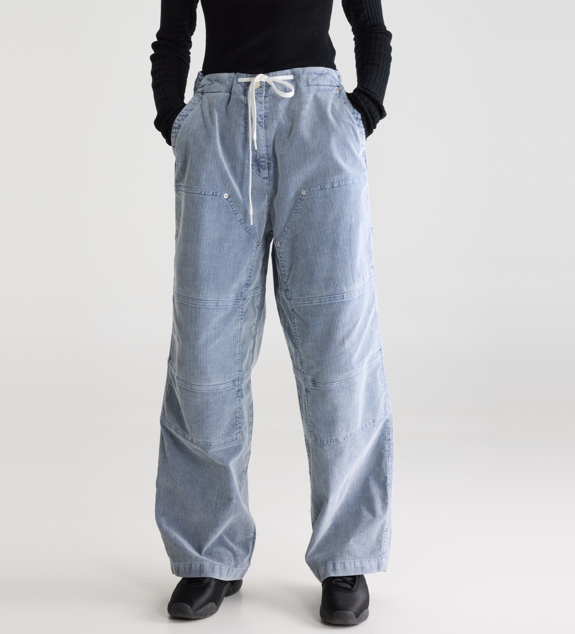 Bellerose für Damen. BW262106 P1911 Phantom62 Hose blau (36), Lässig, Baumwolle