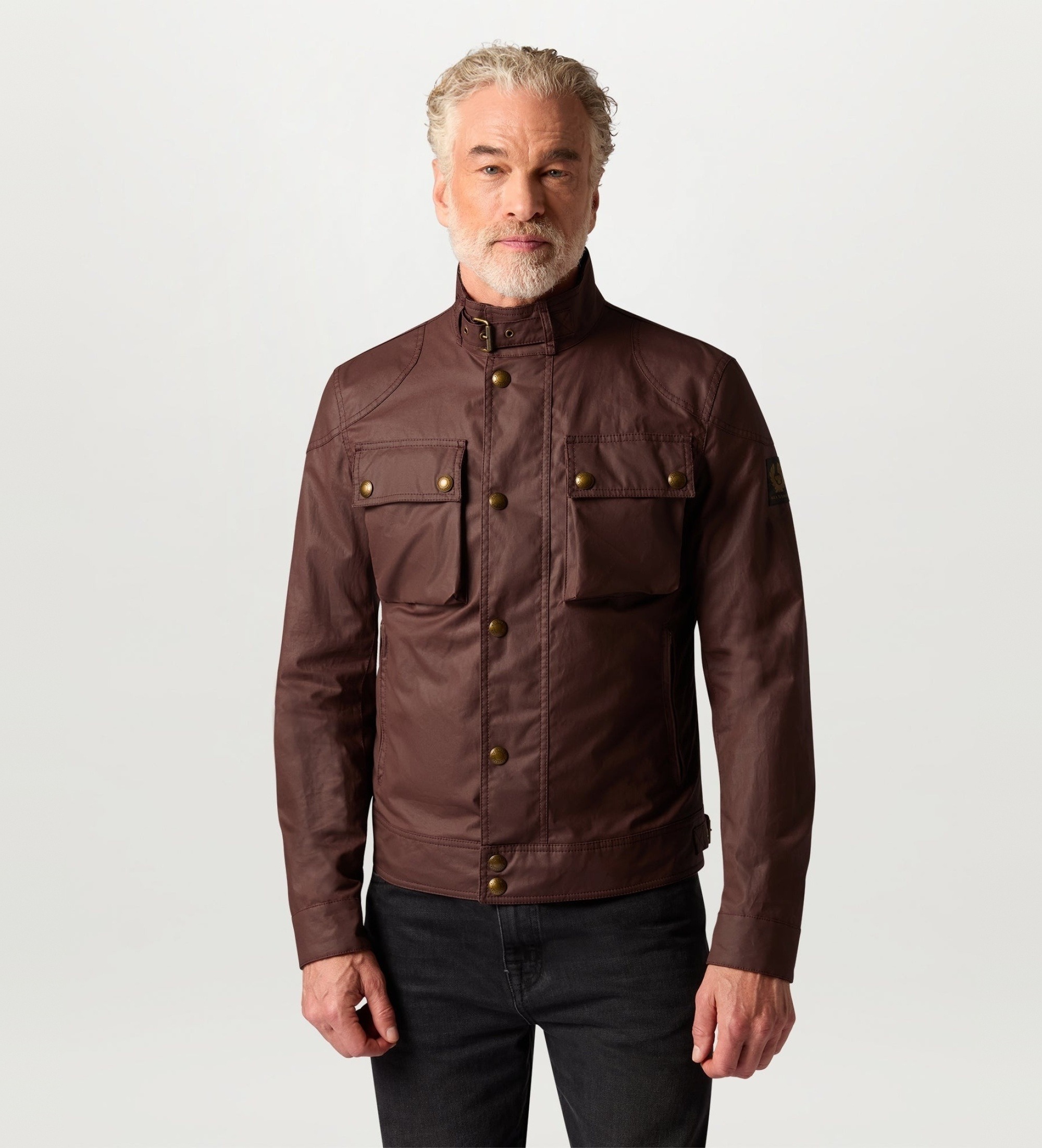Belstaff für Herren. 105306 Racemaster-Jacke in Burgunderrot (48), Lässig, Baumwolle, Bordeaux