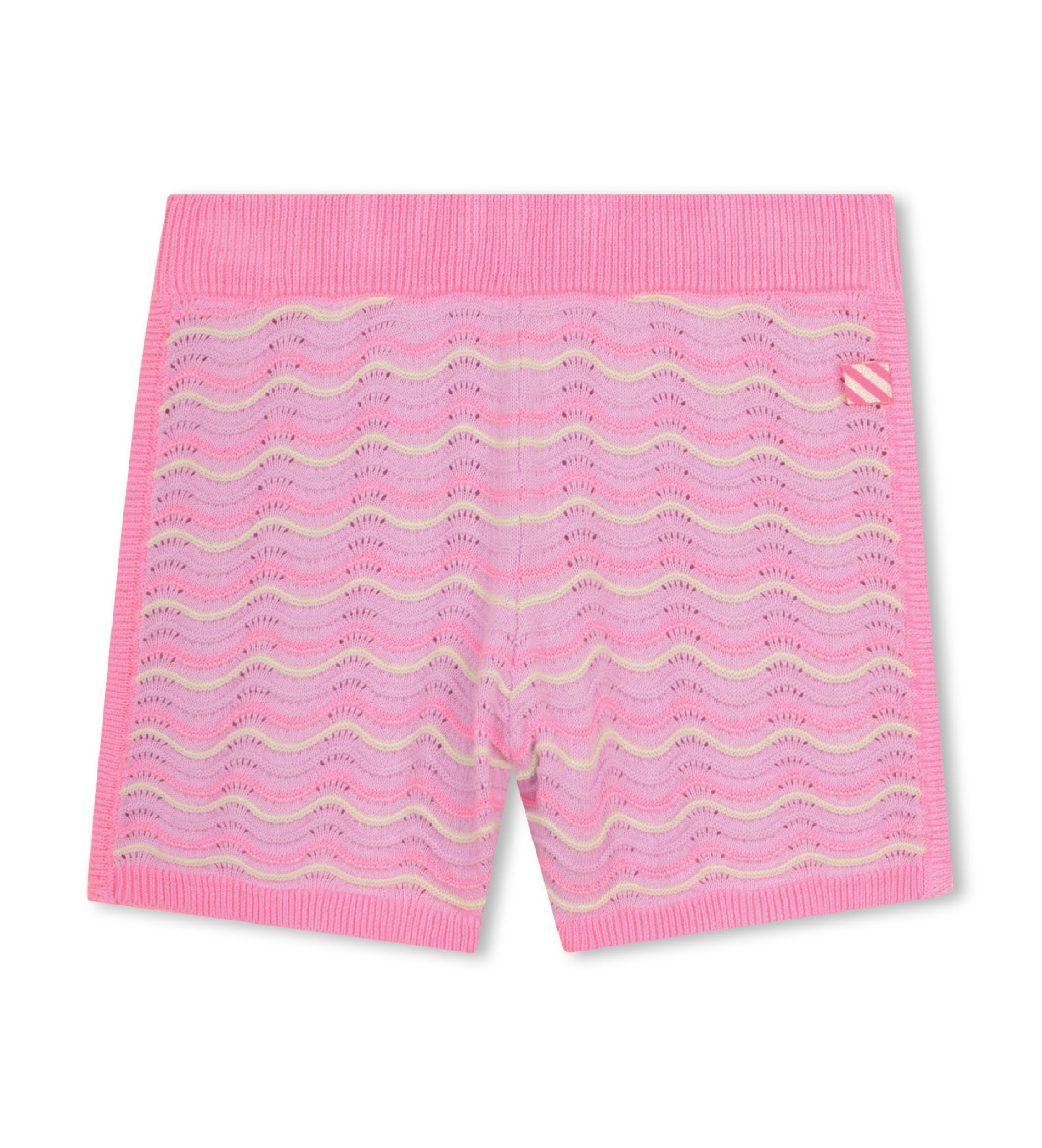Billieblush für Mädchen. U21895 Rosa durchbrochene Shorts (6Y= 114/119cm), Lässig, Baumwolle, Kinderbekleidung