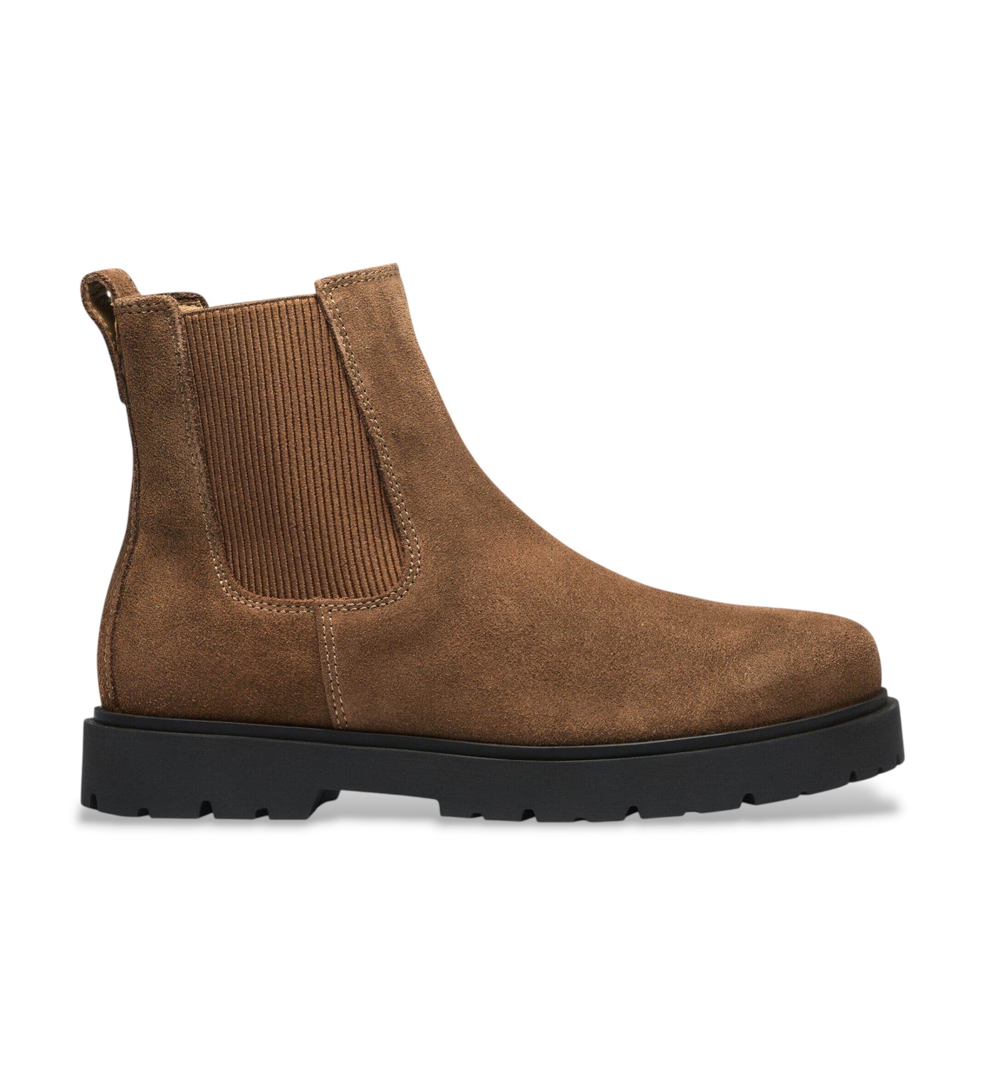Birkenstock für Herren. 1033155 Highwood Lederstiefeletten (Reguläre Passform) braun (45), Wohnung, Wildleder, Keine, Lässig