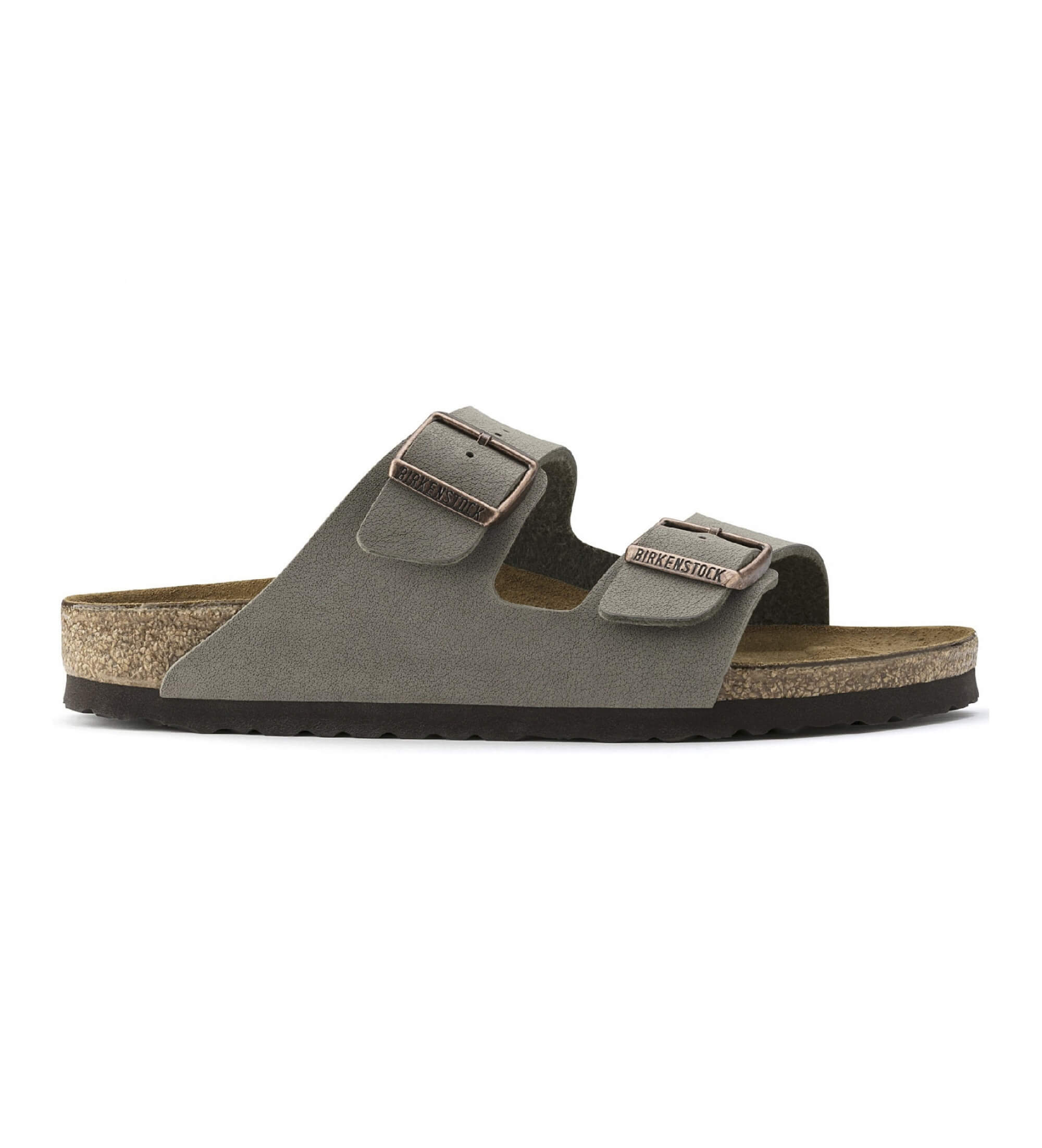 Birkenstock Unisex. 151211 Sandalen Arizona BFBC (Reguläre Passform) grau (38), Wohnung, Keine, Lässig