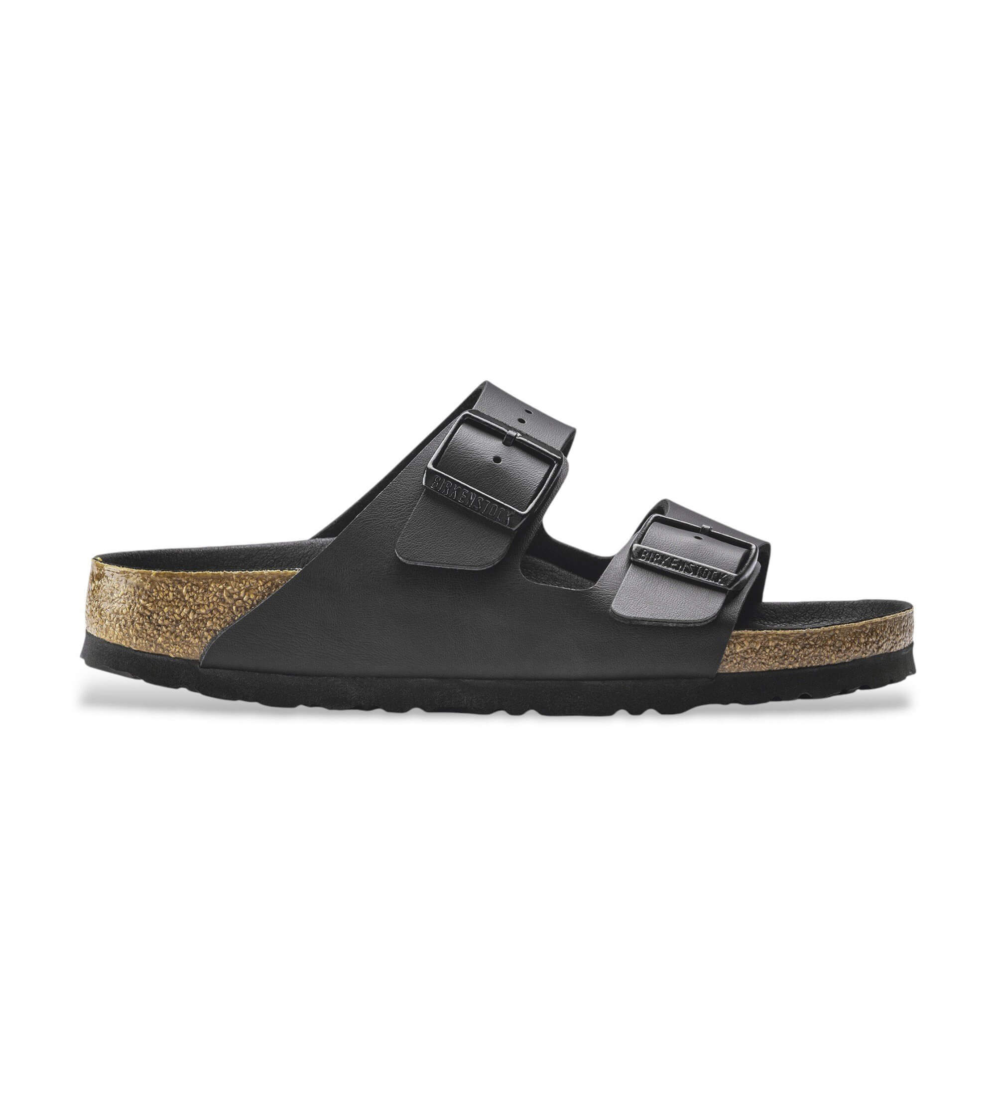 Birkenstock für Damen. 1019069 Sandalen Arizona (Schmale Passform) schwarz (39), Wohnung, Keine, Lässig