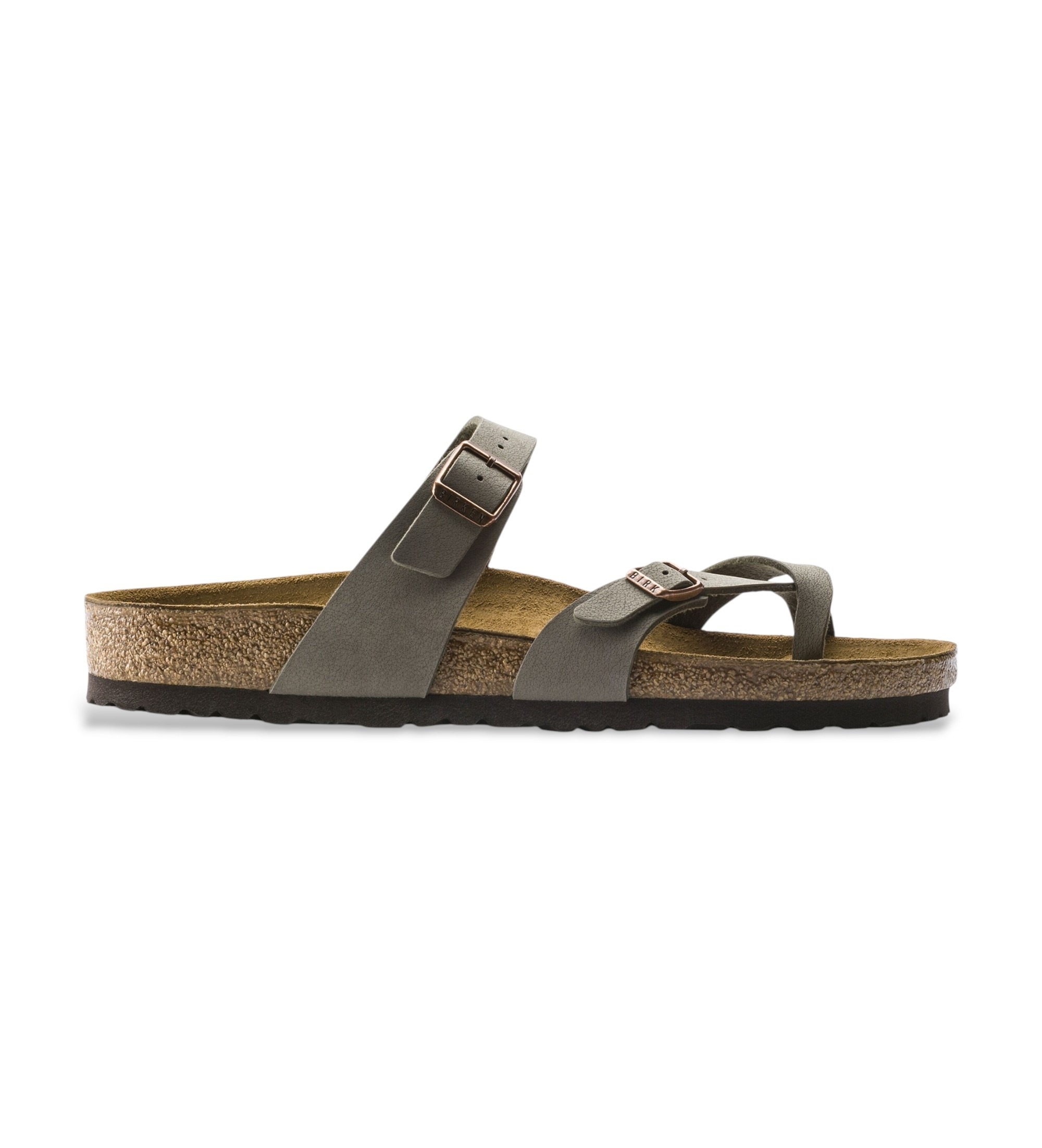 Birkenstock für Herren. 71071 Sandalen Mayari Birkibuc (Reguläre Passform) stein (44), Wohnung, Keine, Lässig, Taupe