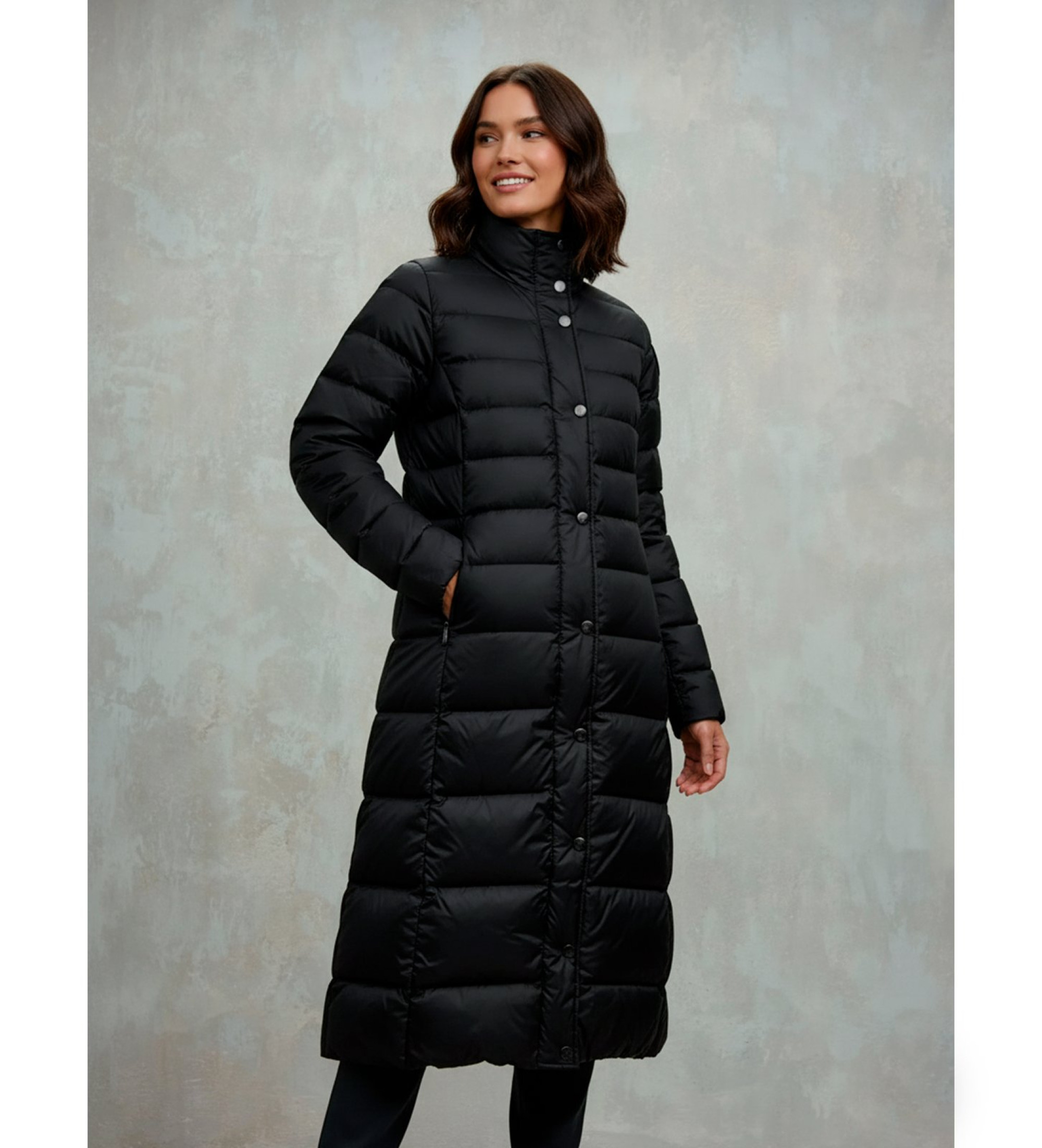 Blauer für Damen. 25WBLDK03101 Anita Mantel schwarz (M), Lässig, Polyester