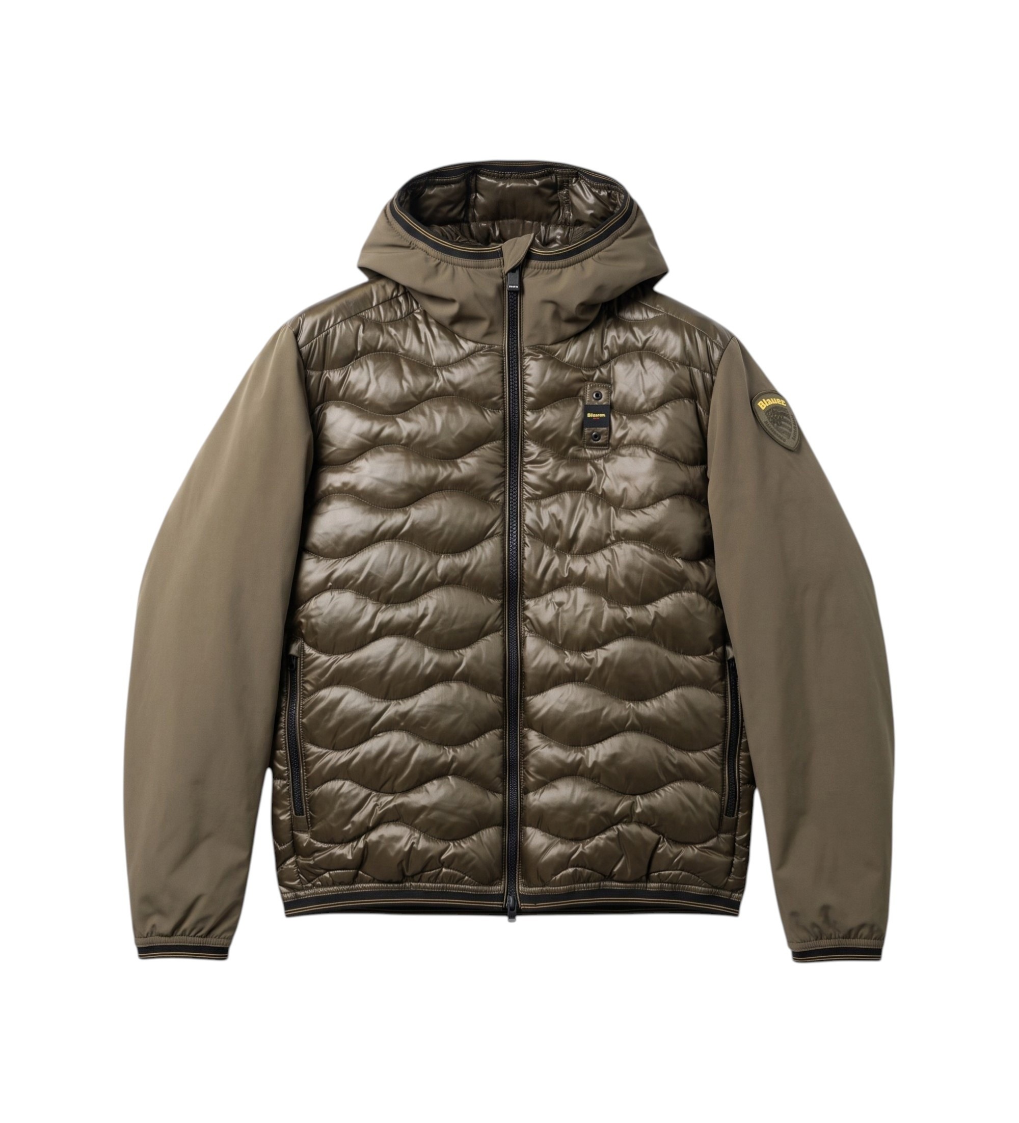 Blauervoor jongens. 26WBLKC08260 Groene Butland-jas (12años= 152cm), Casual, Polyamide, kinderkleding