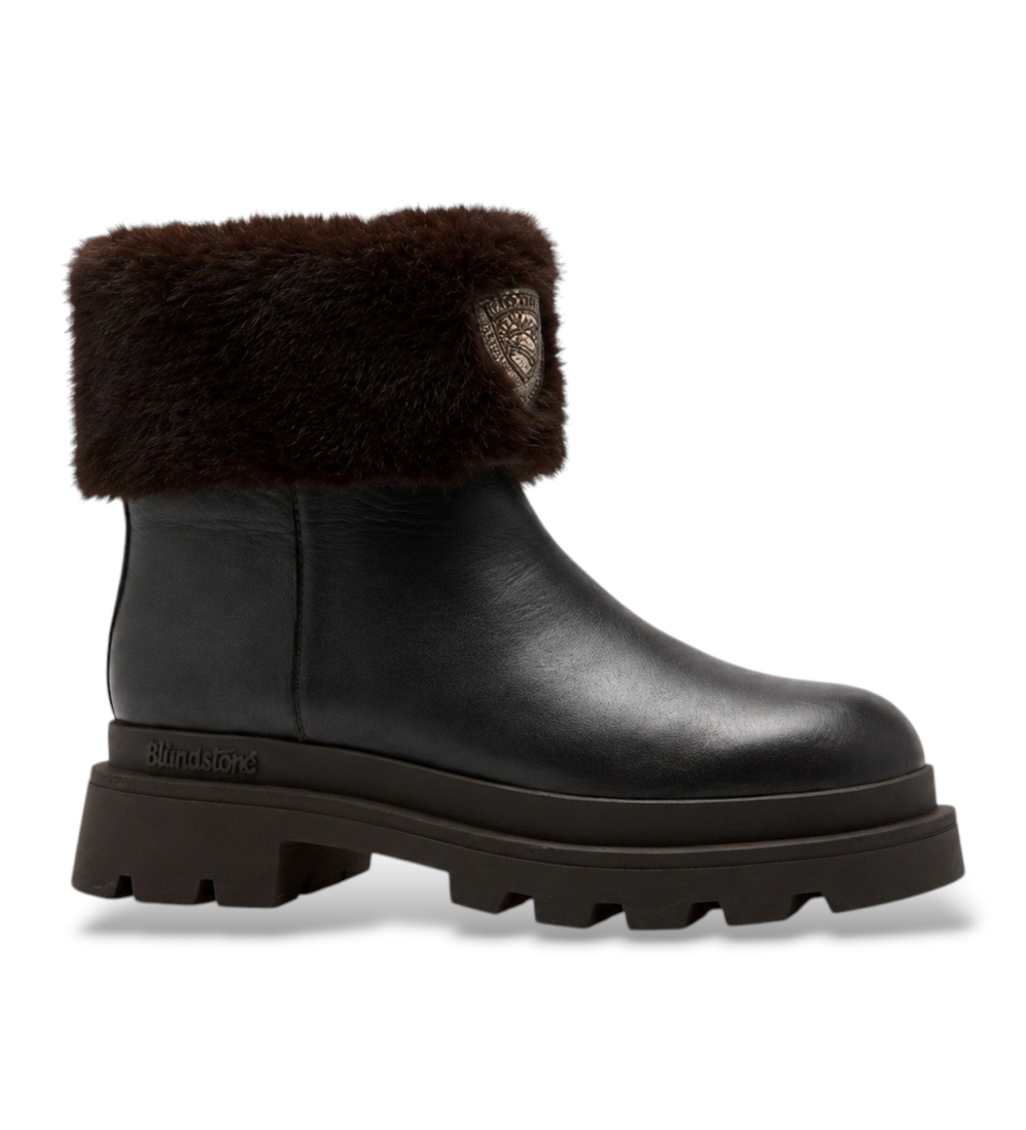 Blauer für Damen. F6KIMMEL10 Kimmel 10 Lederstiefeletten schwarz (36), Wohnung, Reißverschluss, Lässig