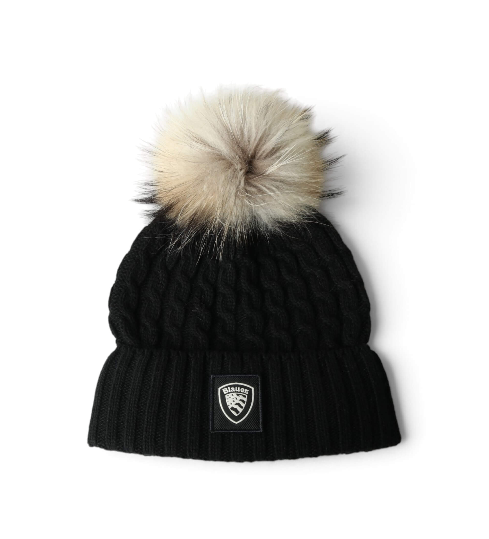 Blauer für Damen. 26WBLDA05562 Schal Marotta schwarz (OSFA), Lässig, Wolle, Polyamid