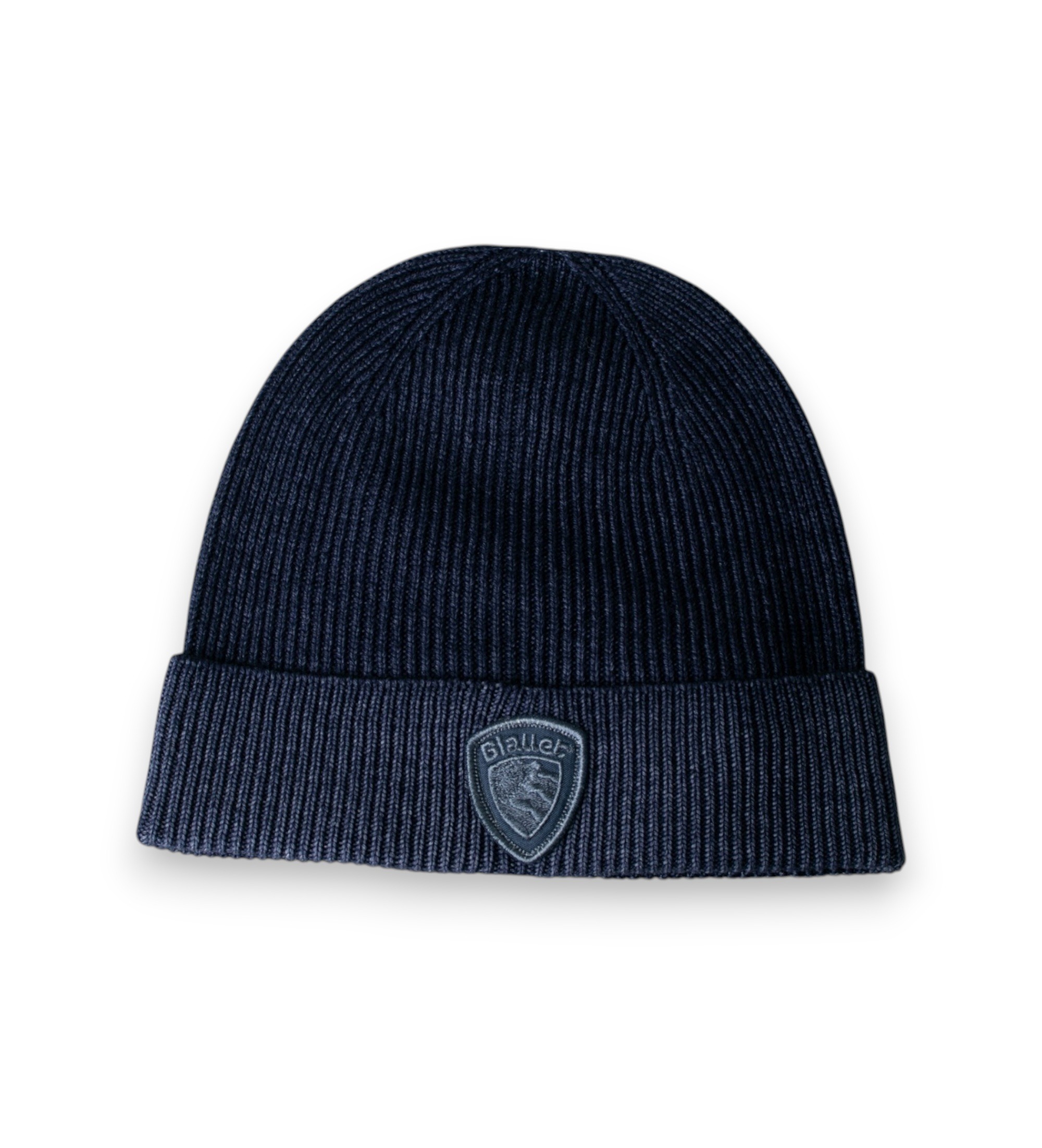Blauer für Herren. 26WBLUA05467 Blaue Oliver-Mütze (OSFA), Lässig, Wolle