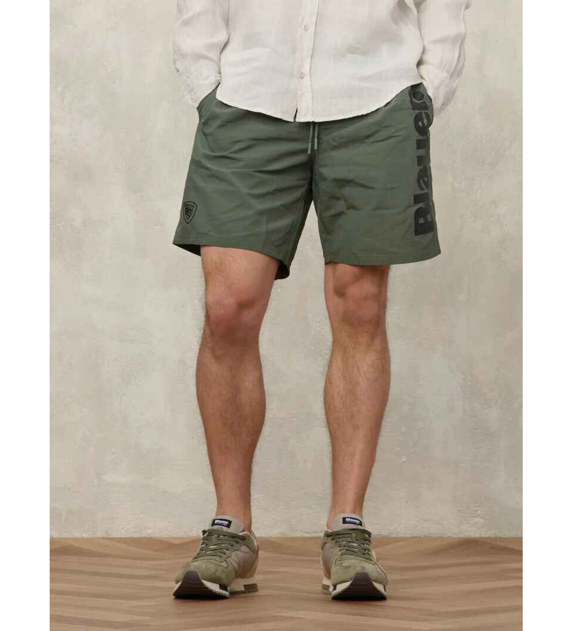 Blauer für Herren. 26SBLUN02490 Kurze Hosen Glenham grün (L), Lässig, Nylon