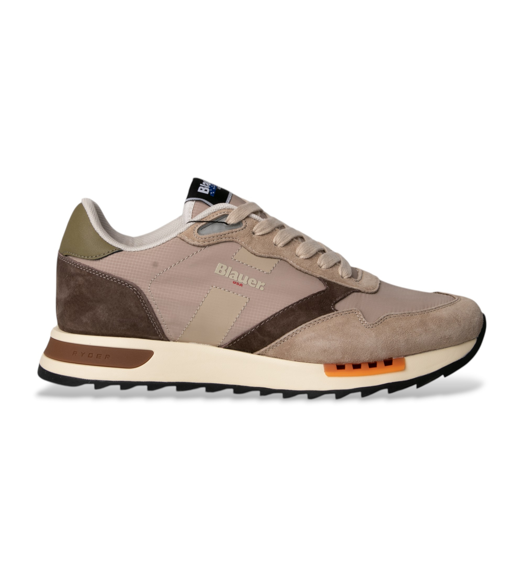 Blauer für Herren. S6RYDER01 Turnschuhe Ryder01 braun (44), Wohnung, Schnürsenkel, Lässig