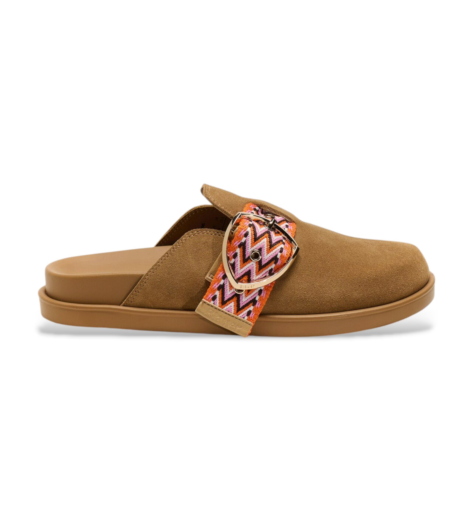 Blauer für Damen. S5GLADE04 Clogs Glade04 braun (42), Leder, Wohnung, Keine, Lässig