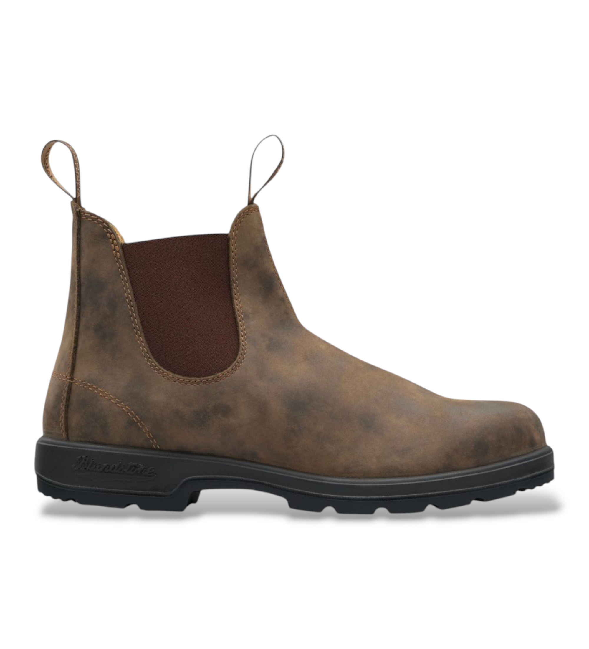 Blundstoneunisex. 585 Leren enkellaarsjes 585 bruin (3.5), Leer, Plat, 1 tot 3 cm, Geen, Casual